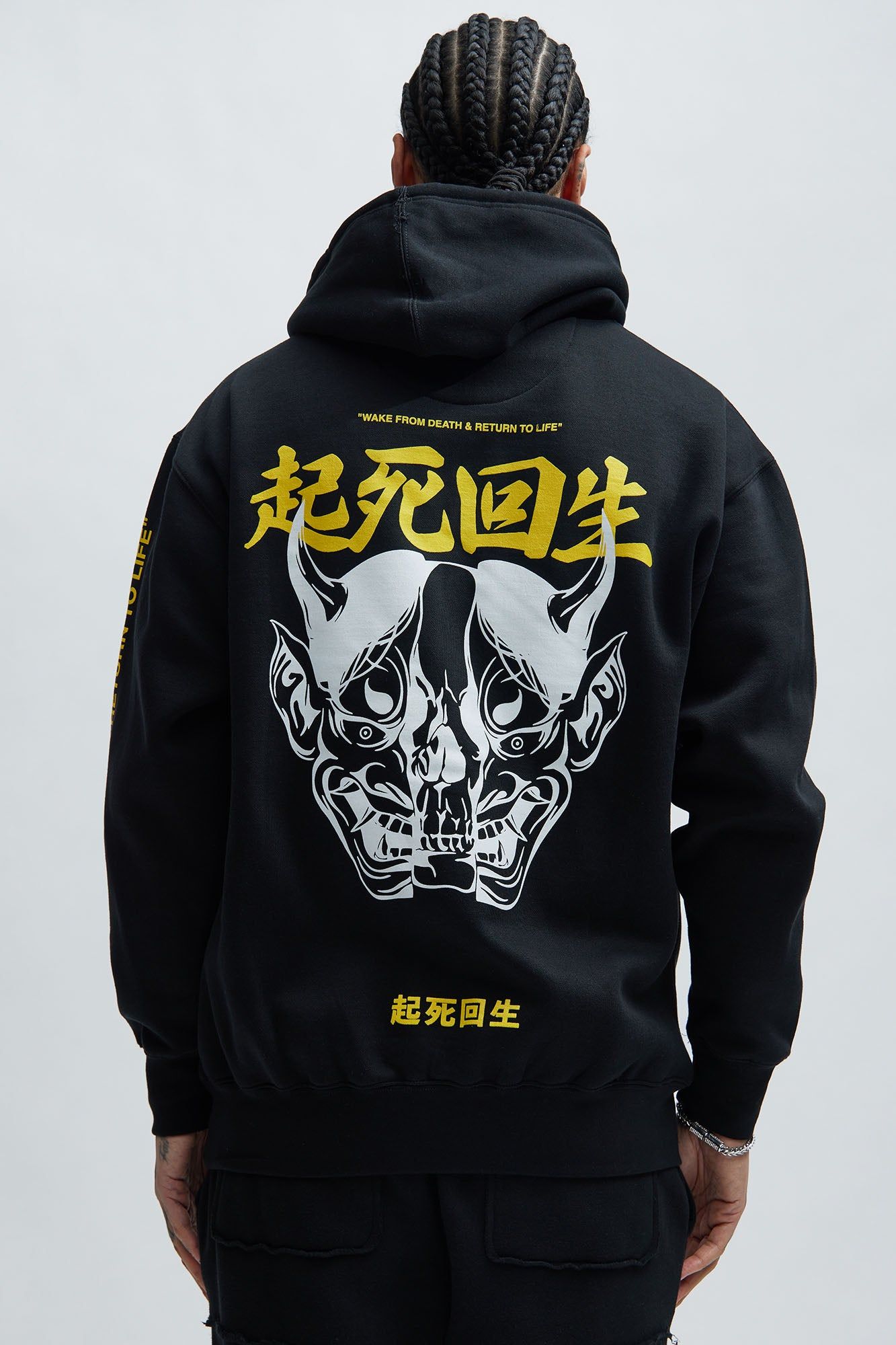 Return To Life Hoodie - Black sold by Fashion Nova product image thumbnail 4