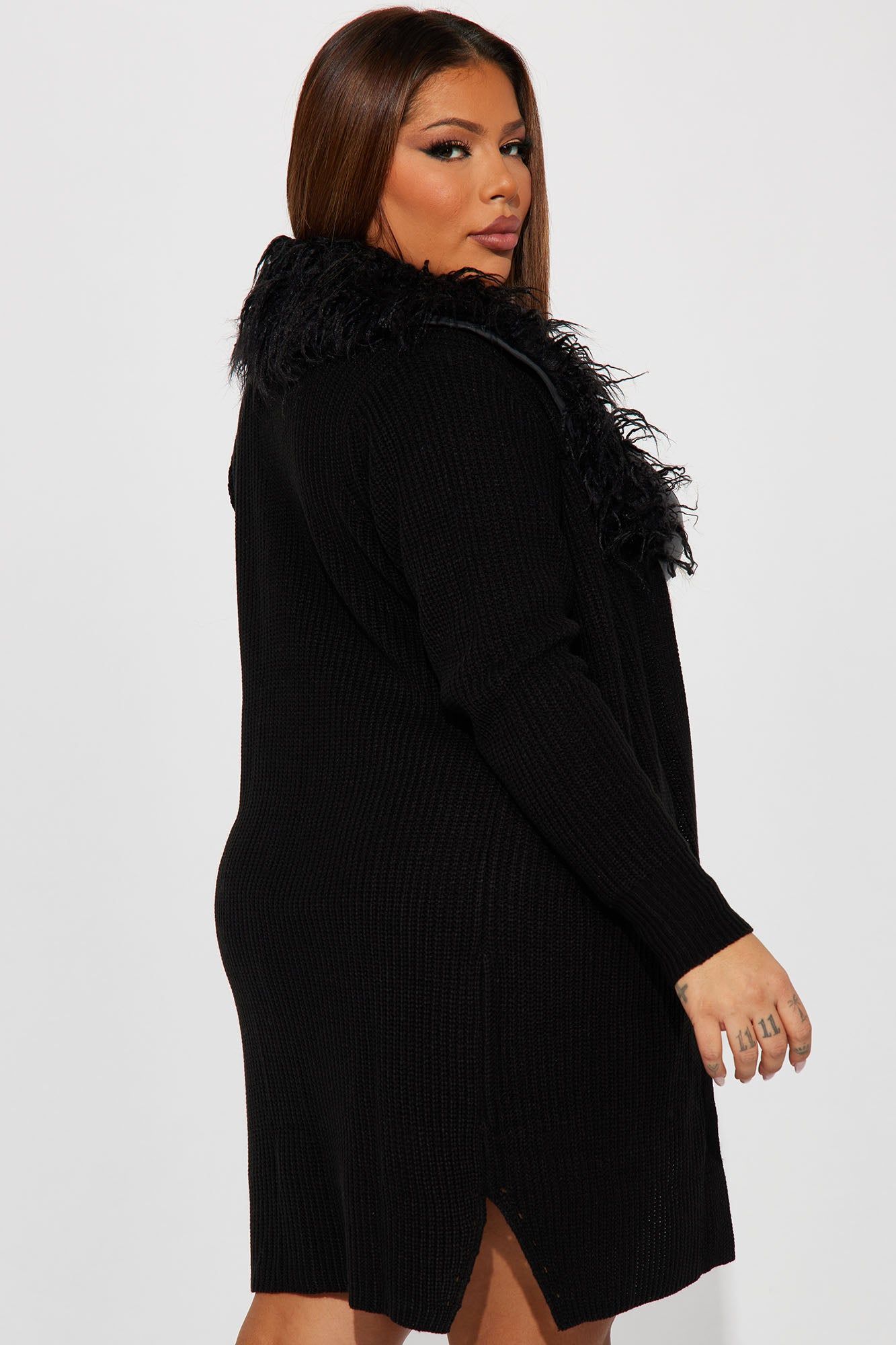 Ready For Winter Cardigan Sweater - Black sold by Fashion Nova product image thumbnail 6