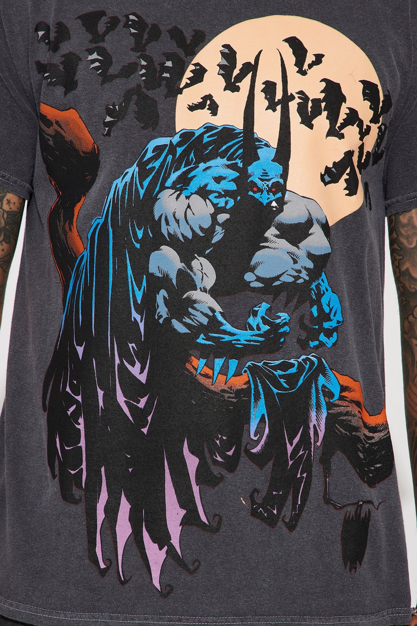 Batman Vampire Short Sleeve Tee - Black sold by Fashion Nova product image thumbnail 4