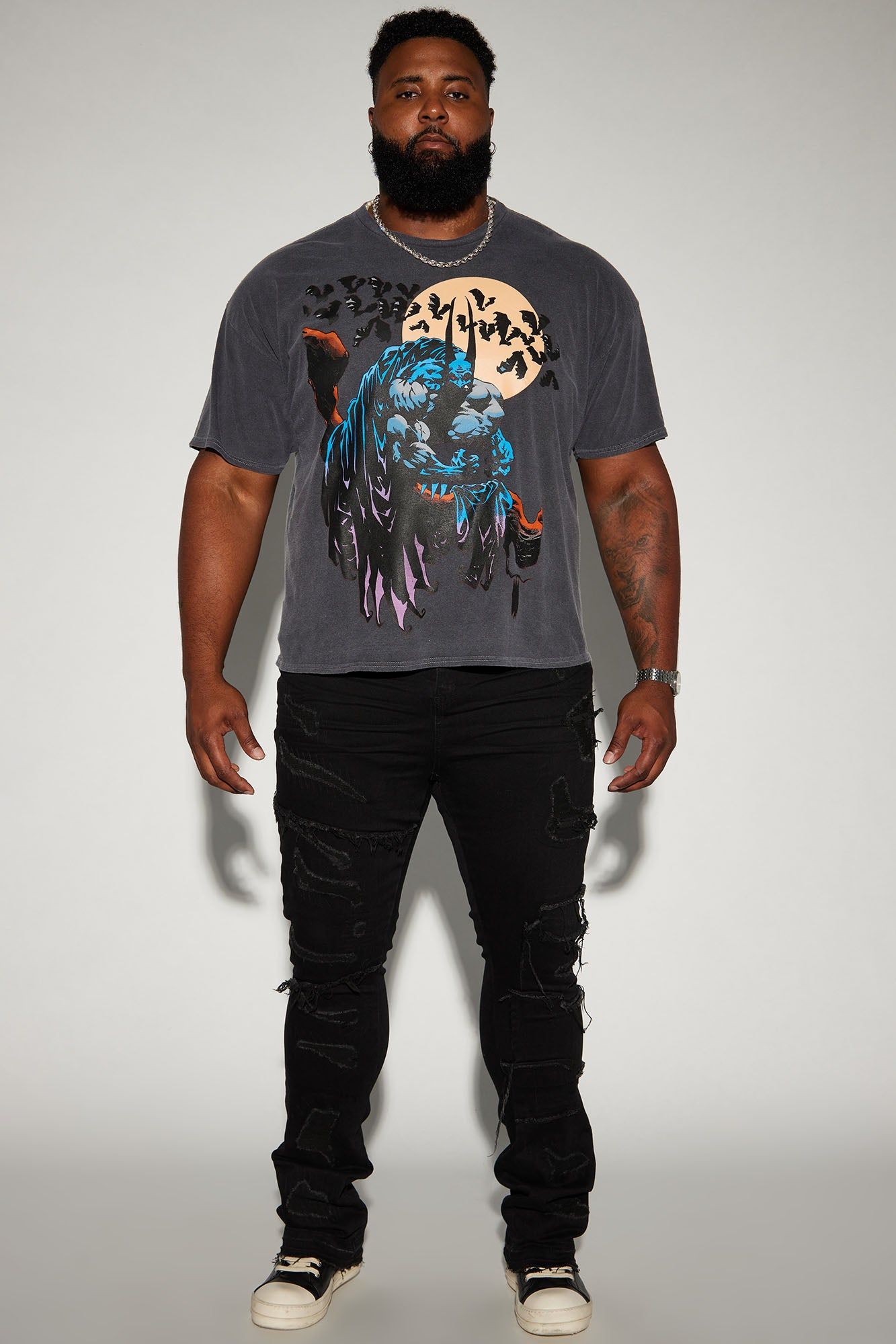 Batman Vampire Short Sleeve Tee - Black sold by Fashion Nova product image thumbnail 6