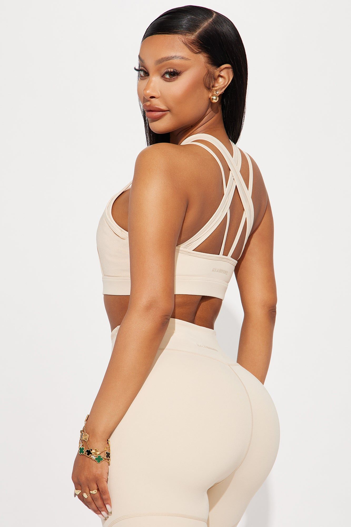 Stability Super Soft Sports Bra - Brazilian Sand sold by Fashion Nova product image thumbnail 3