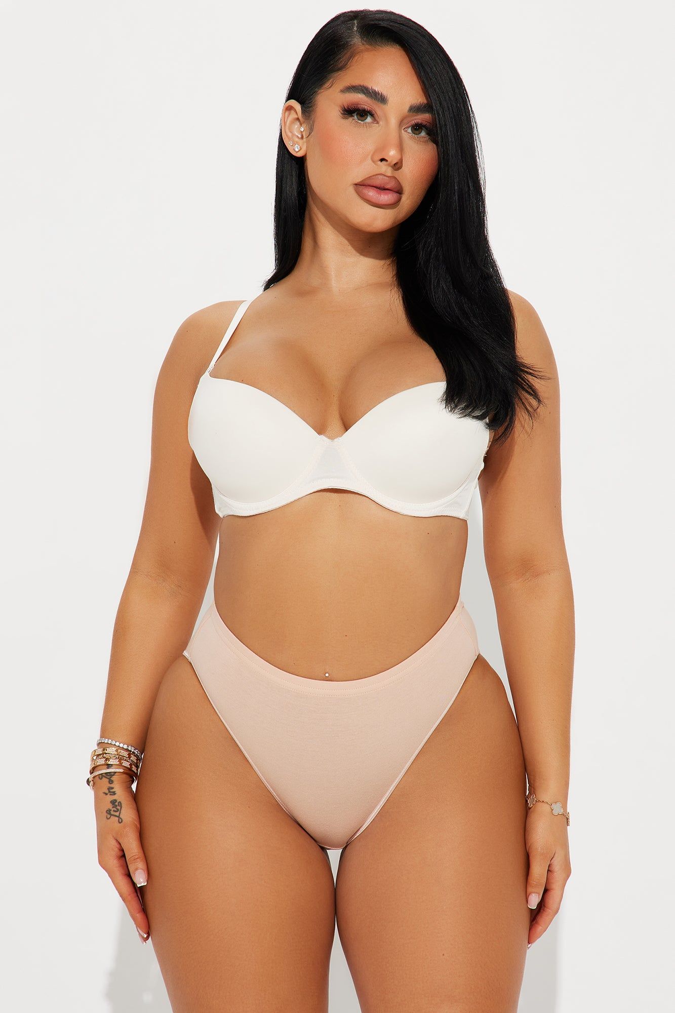 Yours Truly High Cut Brief Panty - Nude sold by Fashion Nova product image thumbnail 2