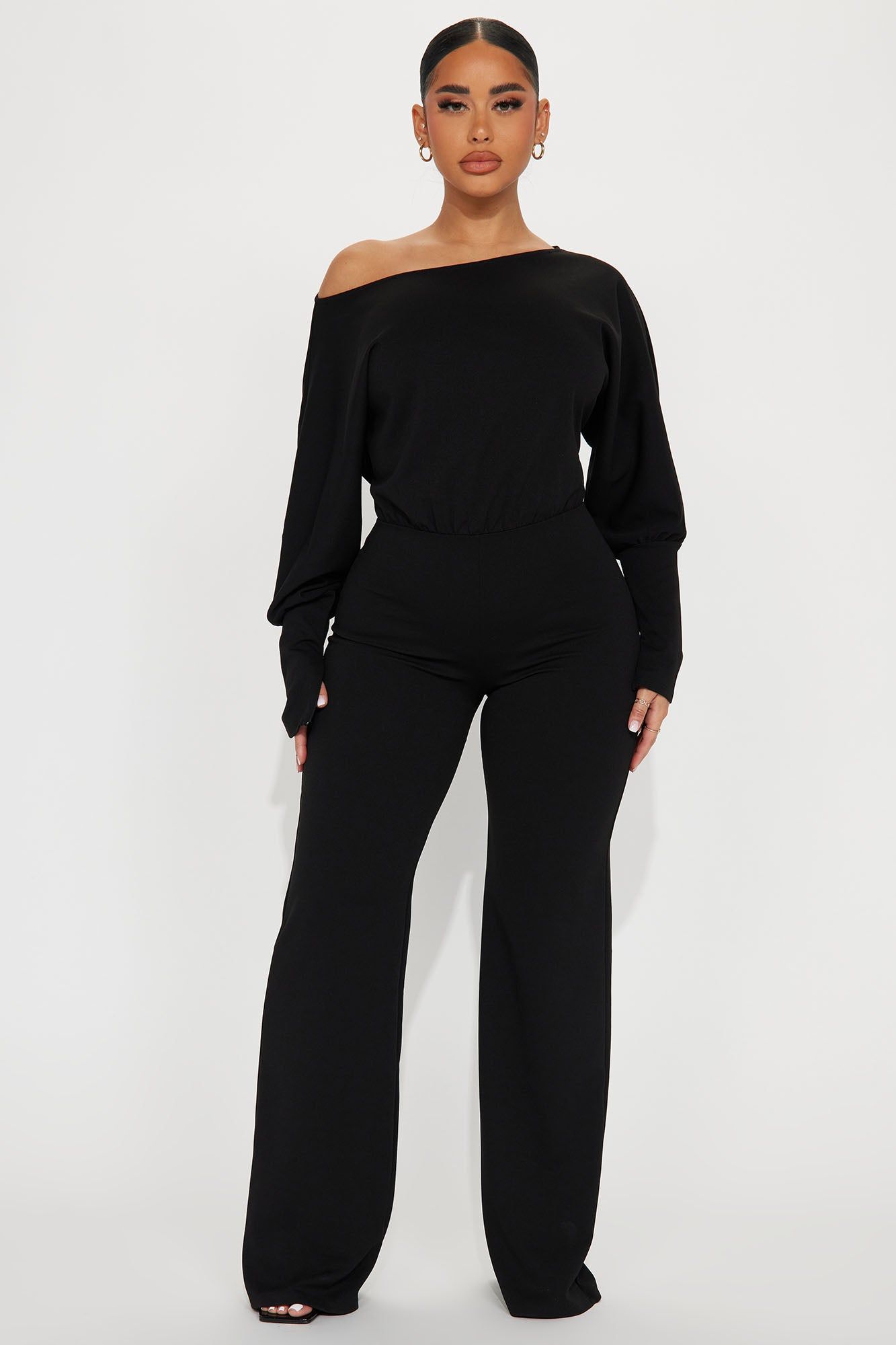 Break Free Jumpsuit - Black sold by Fashion Nova