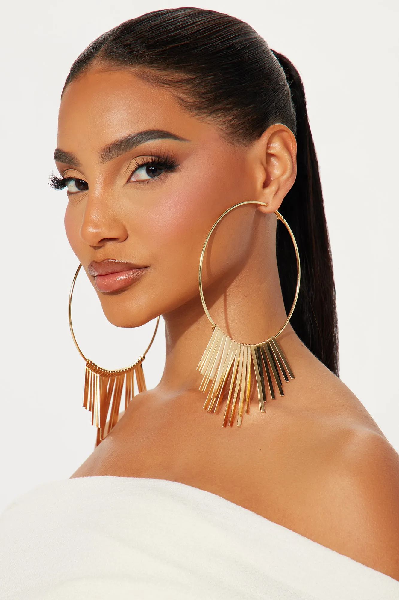 Sound Of The Wind Earrings - Gold sold by Fashion Nova product image thumbnail 2