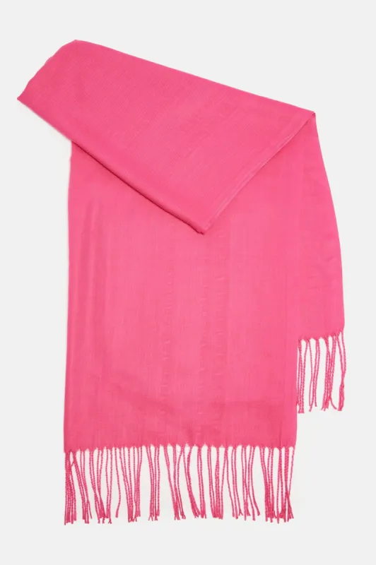 Don't Let Me Go Scarf - Fuchsia sold by Fashion Nova