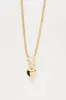 Love Hard Necklace - Gold sold by Fashion Nova