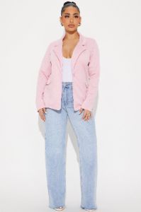 The Iris Blazer - Pink sold by Fashion Nova