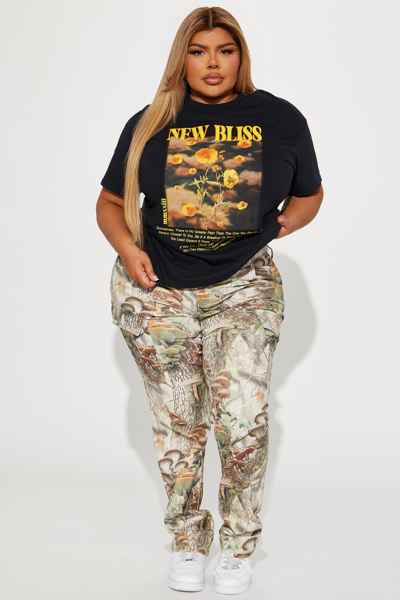 New Bliss Graphic Tee - Black sold by Fashion Nova product image thumbnail 5