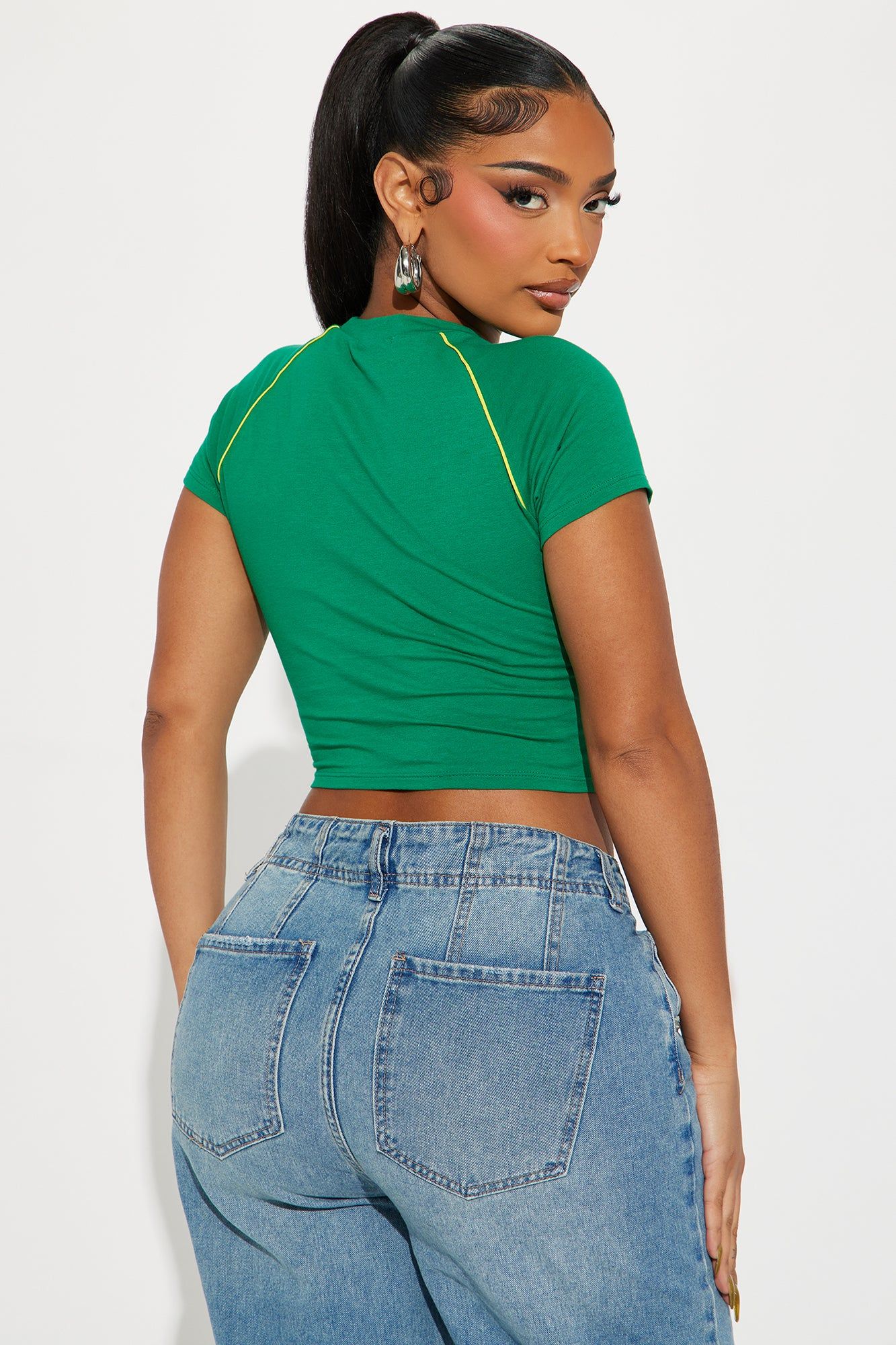 Jamaican Love Tee - Green sold by Fashion Nova product image thumbnail 4
