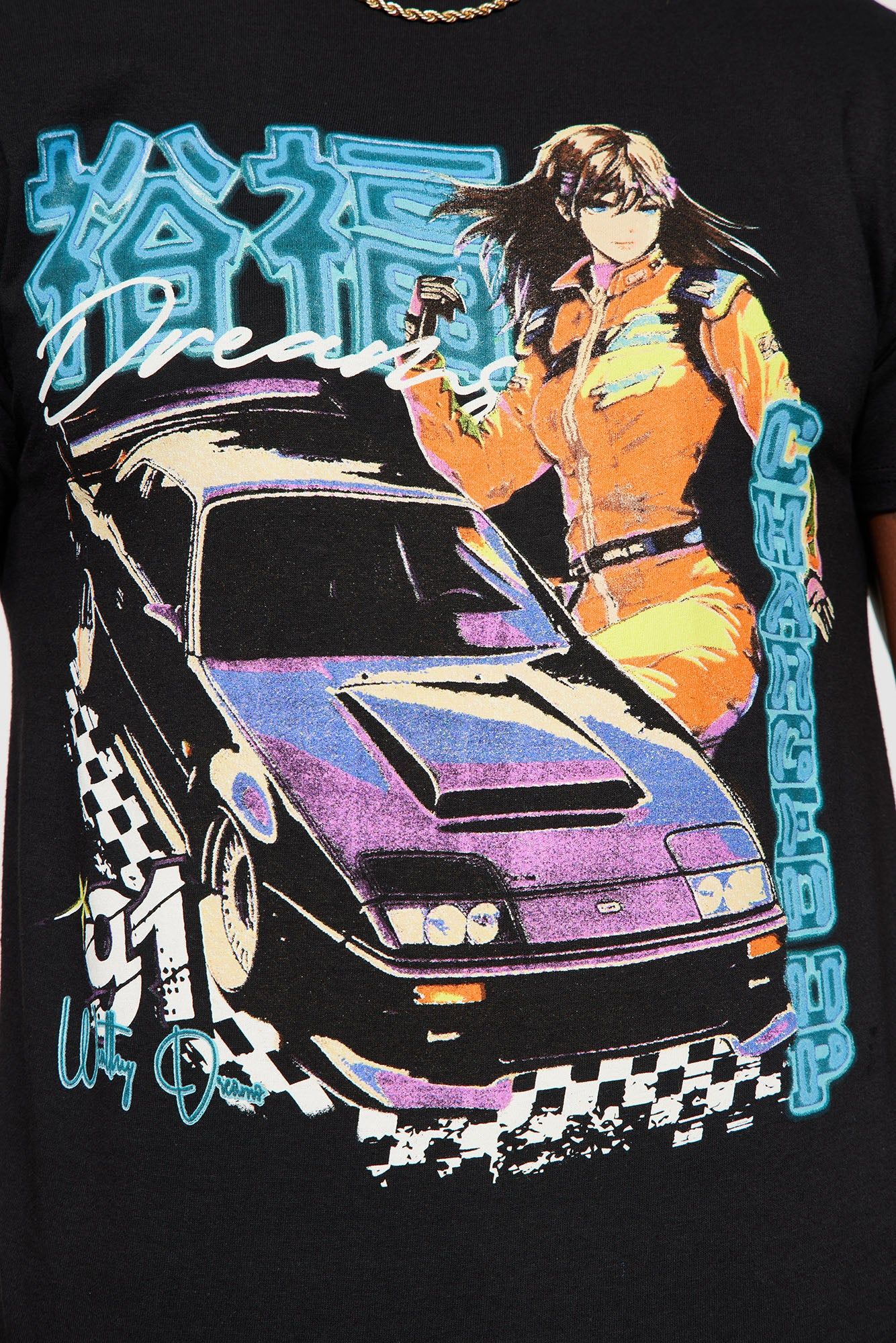 Charged Up Short Sleeve Tee - Black sold by Fashion Nova product image thumbnail 4