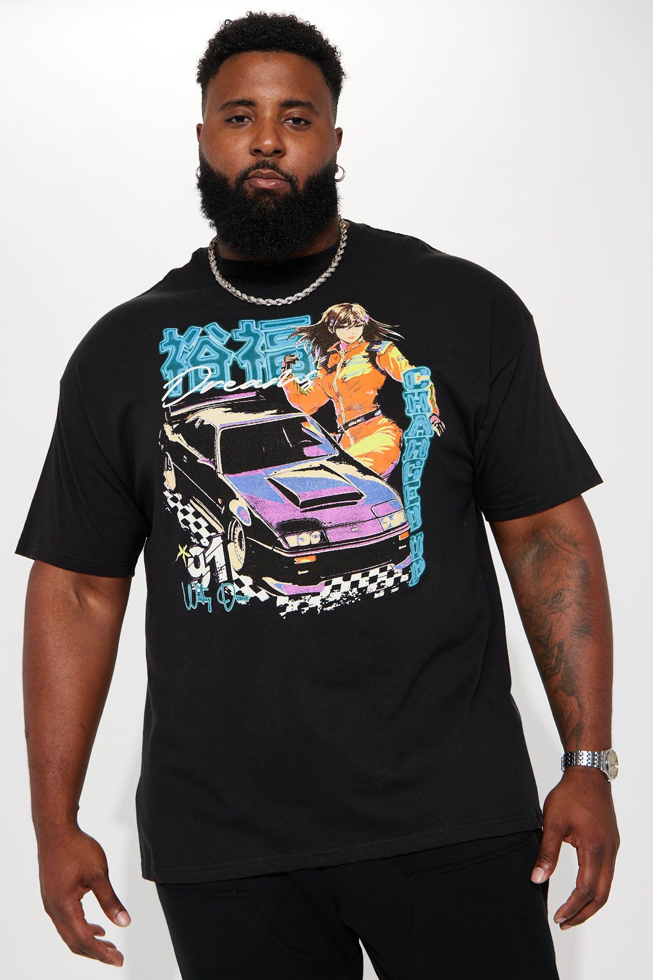 Charged Up Short Sleeve Tee - Black sold by Fashion Nova product image thumbnail 2