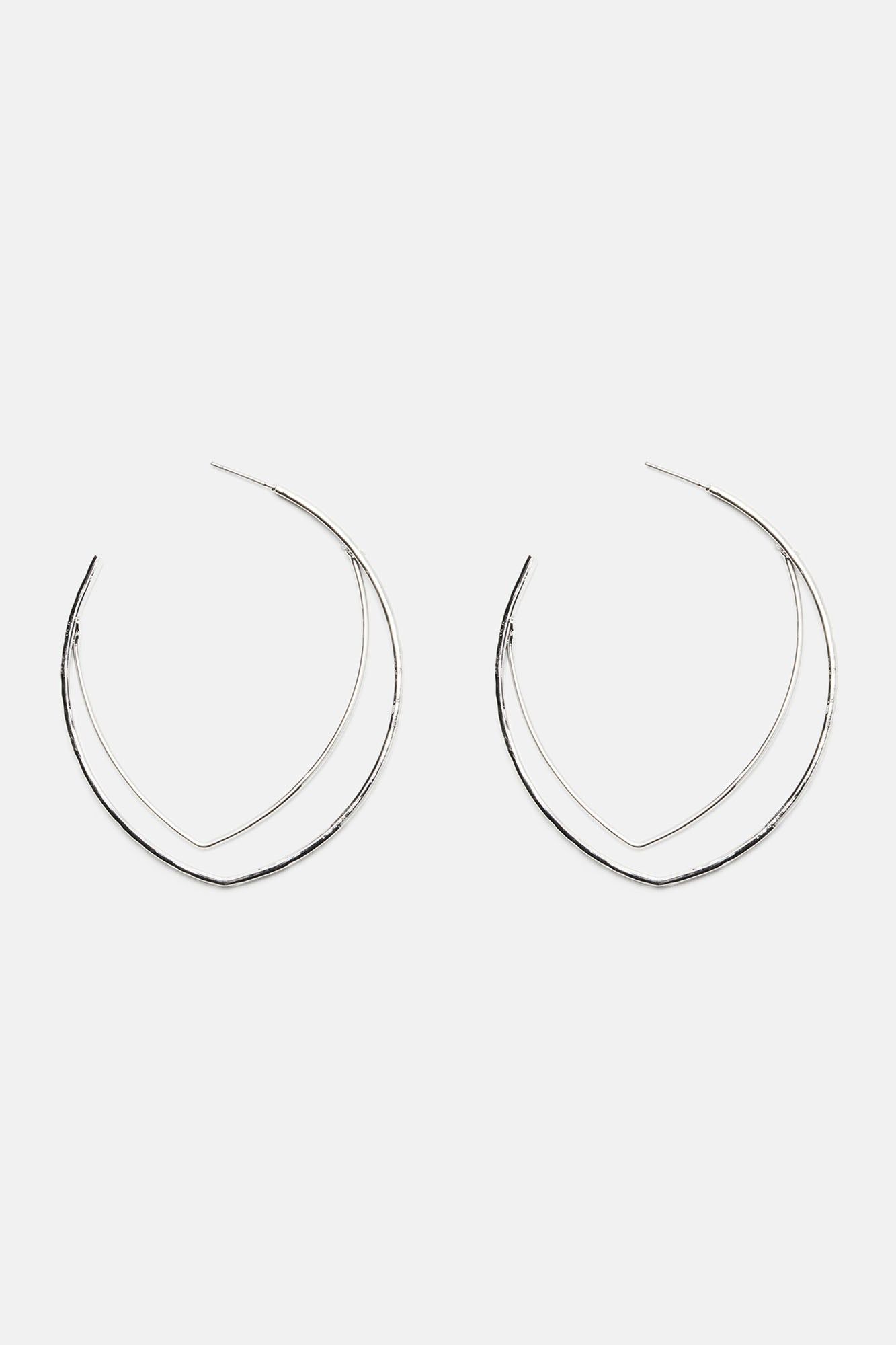 Peace Of Mind Earrings - Silver sold by Fashion Nova product image thumbnail 3
