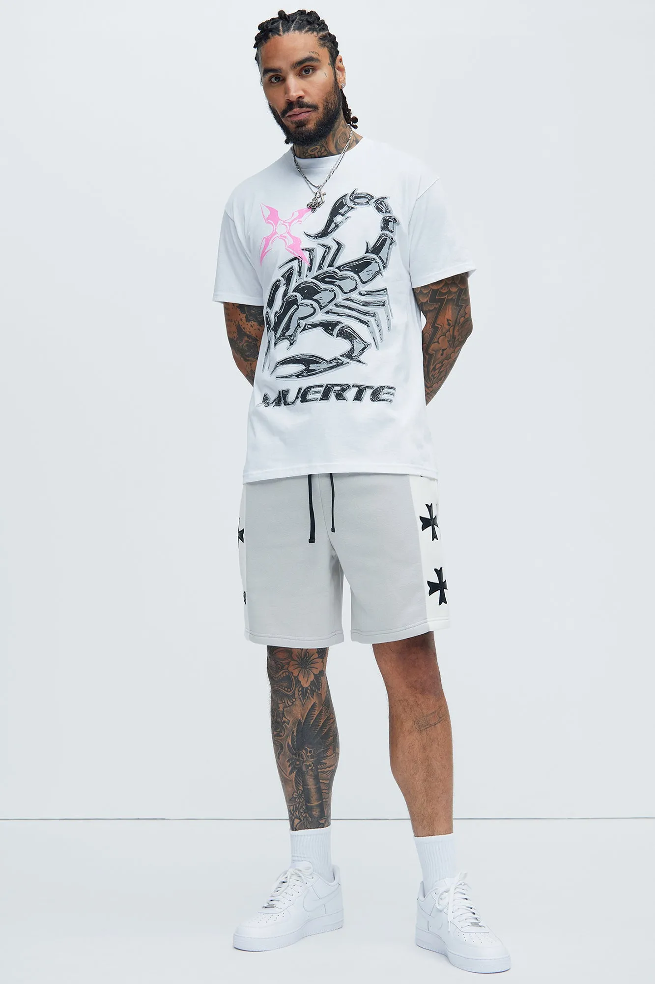 Muerte Scorpion Short Sleeve Tee - White sold by Fashion Nova product image thumbnail 2