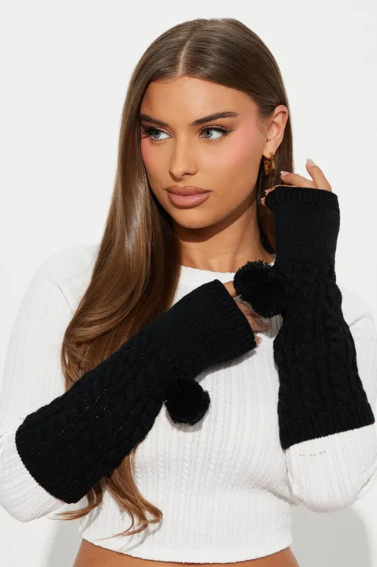 Sweater Weather Gloves - Black sold by Fashion Nova