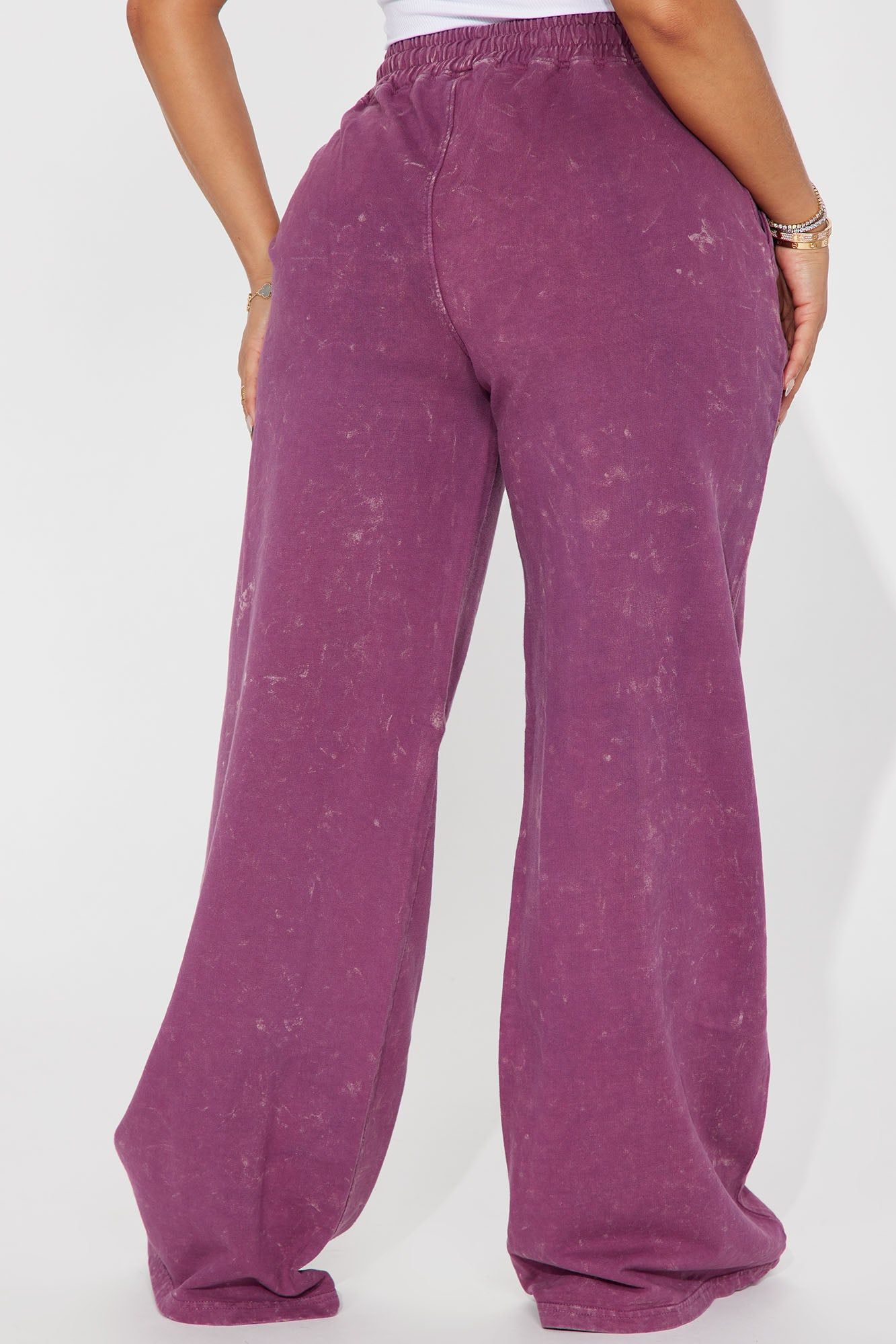 Chill Side Lounge Pant - Plum sold by Fashion Nova product image thumbnail 3