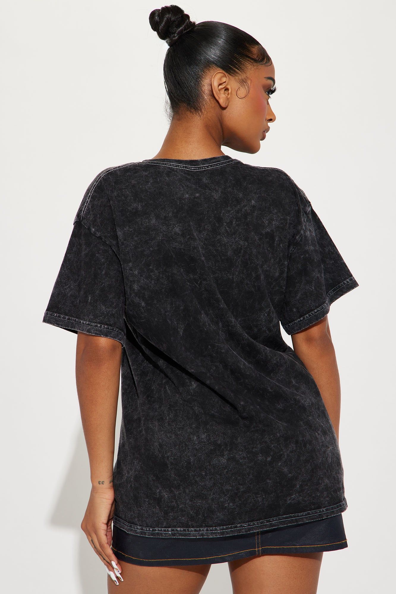 Club Ed Cartoon Network Graphic Tee - Black Wash sold by Fashion Nova product image thumbnail 4