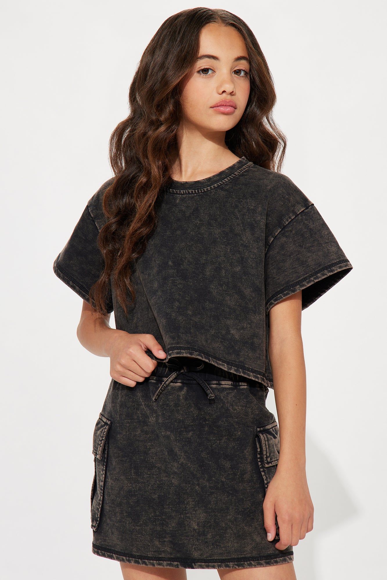 Mini Might Not Go Skort Set - Black sold by Fashion Nova product image thumbnail 2