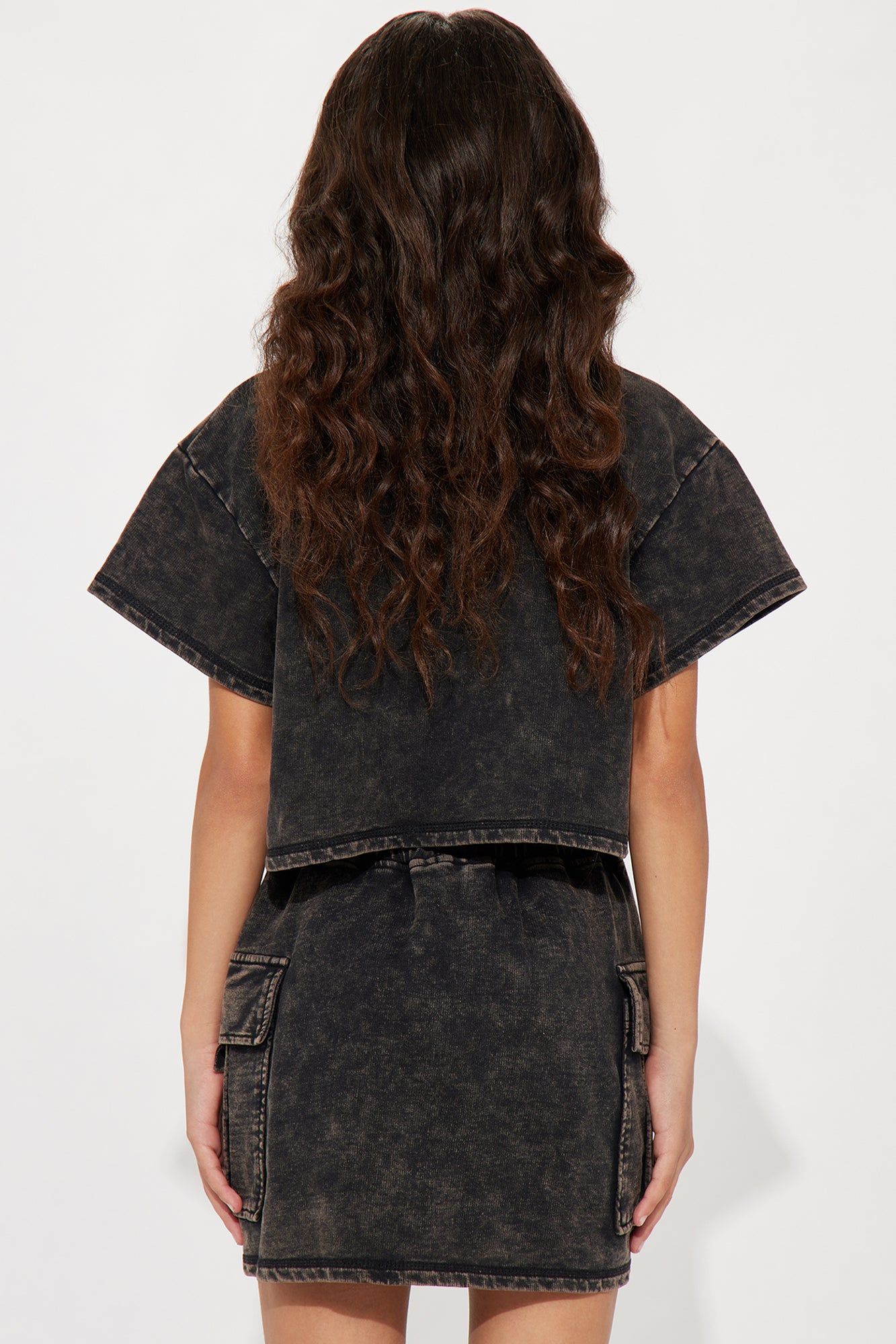 Mini Might Not Go Skort Set - Black sold by Fashion Nova product image thumbnail 3