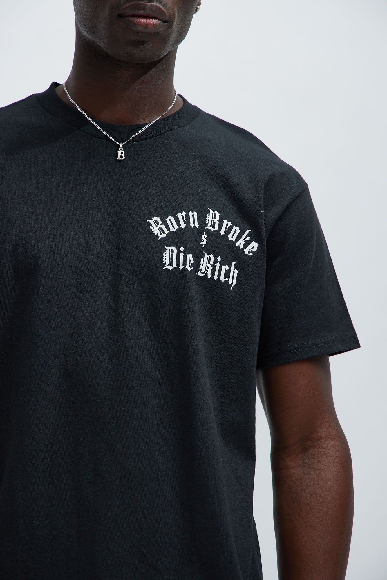 Die Rich Short Sleeve Tee - Black sold by Fashion Nova product image thumbnail 3