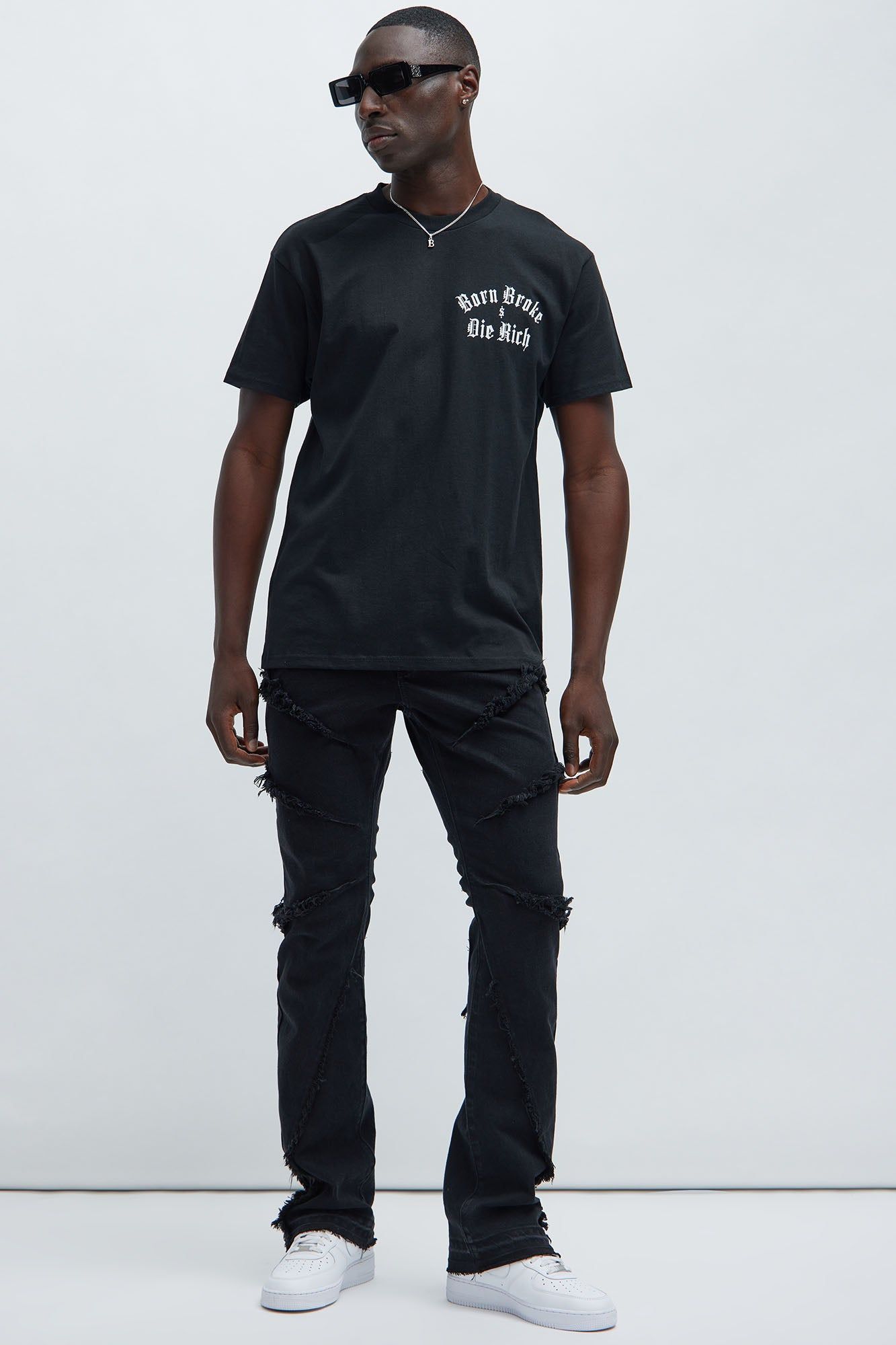 Die Rich Short Sleeve Tee - Black sold by Fashion Nova product image thumbnail 2