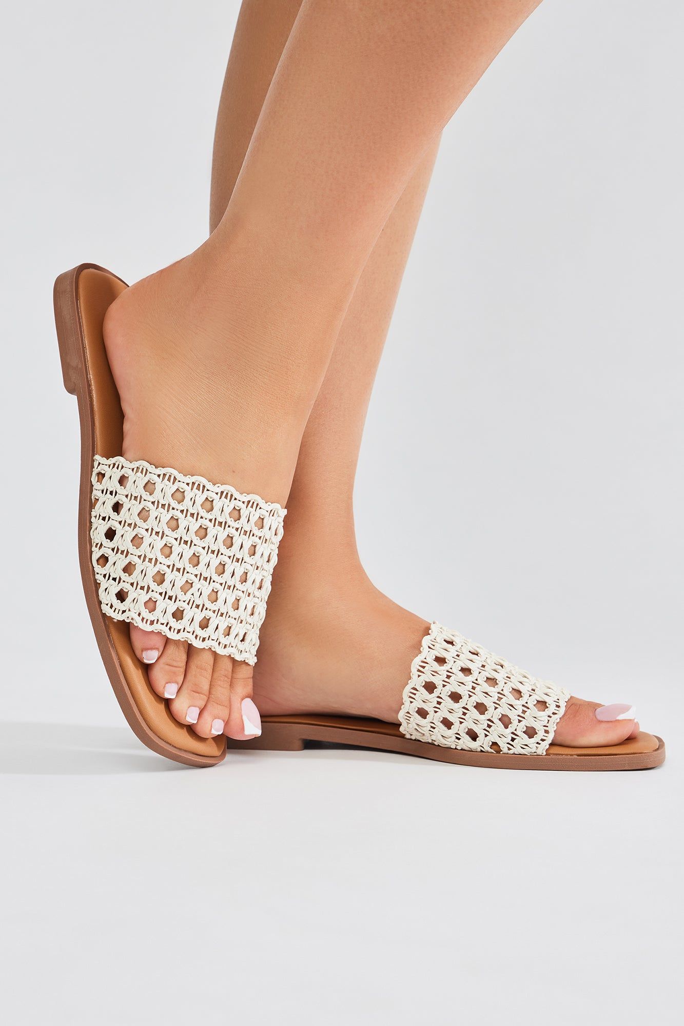 Before I Go Flat Sandals - Beige sold by Fashion Nova product image thumbnail 3