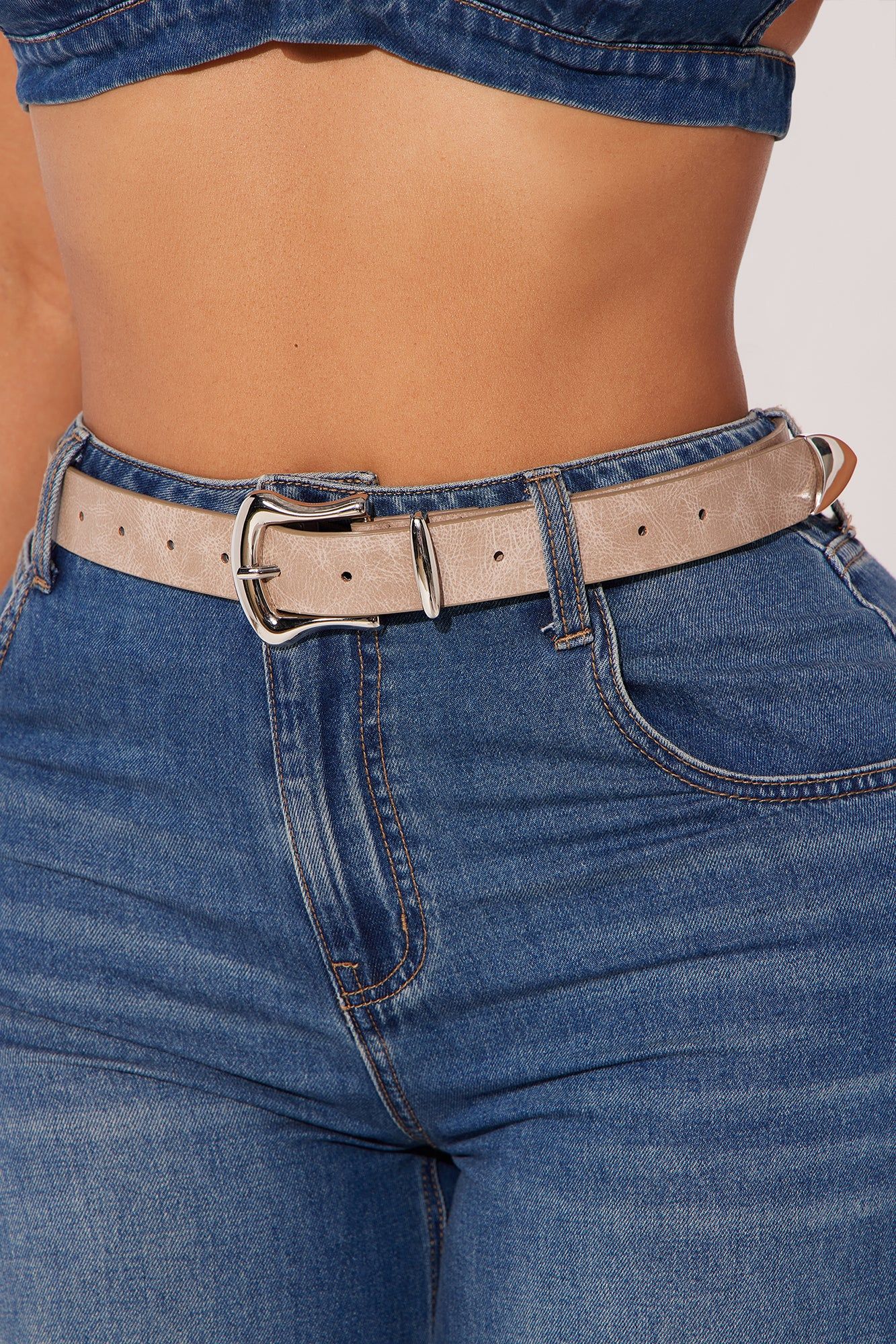 Take Me To Nashville Belt - Taupe sold by Fashion Nova