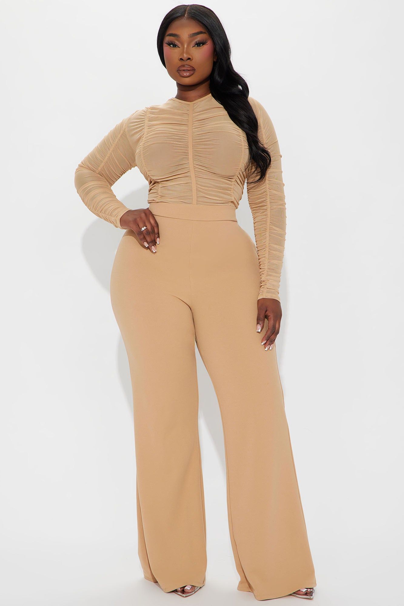 Heart Of The City Jumpsuit - Nude sold by Fashion Nova product image thumbnail 4