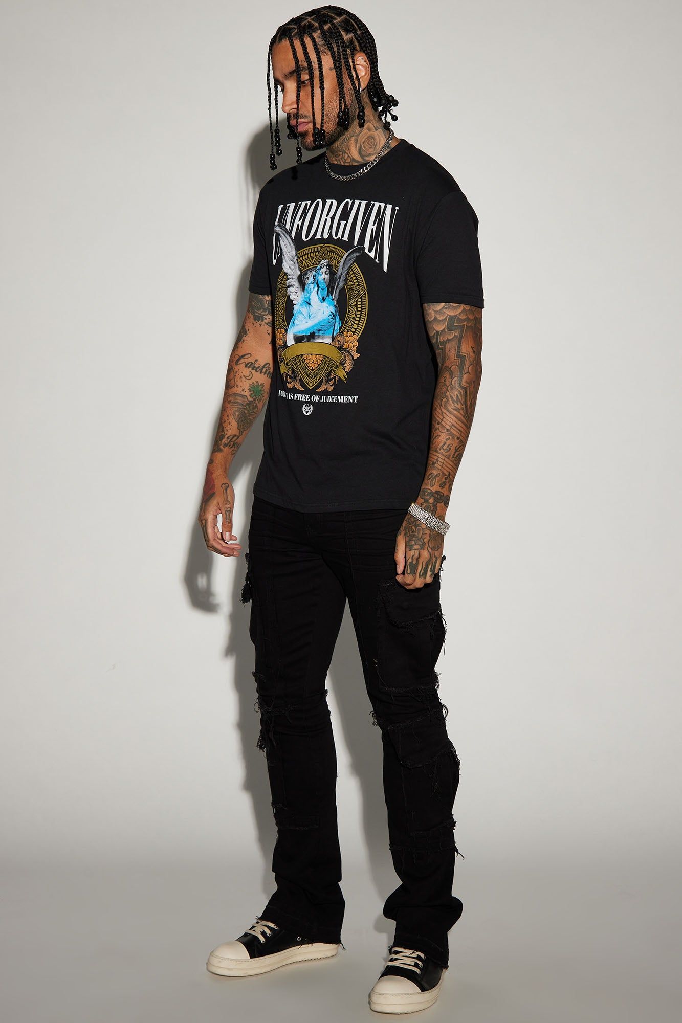 Unforgiven Short Sleeve Tee - Black sold by Fashion Nova product image thumbnail 2