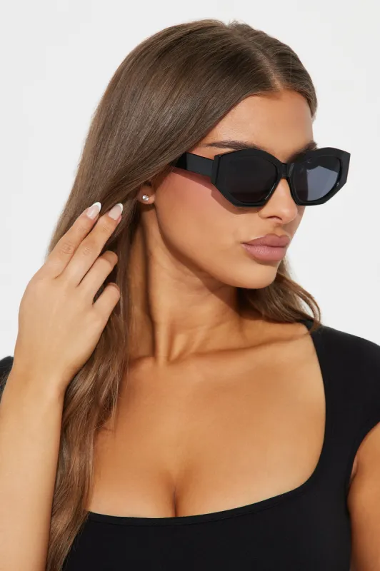 My Everyday Sunglasses - Black sold by Fashion Nova