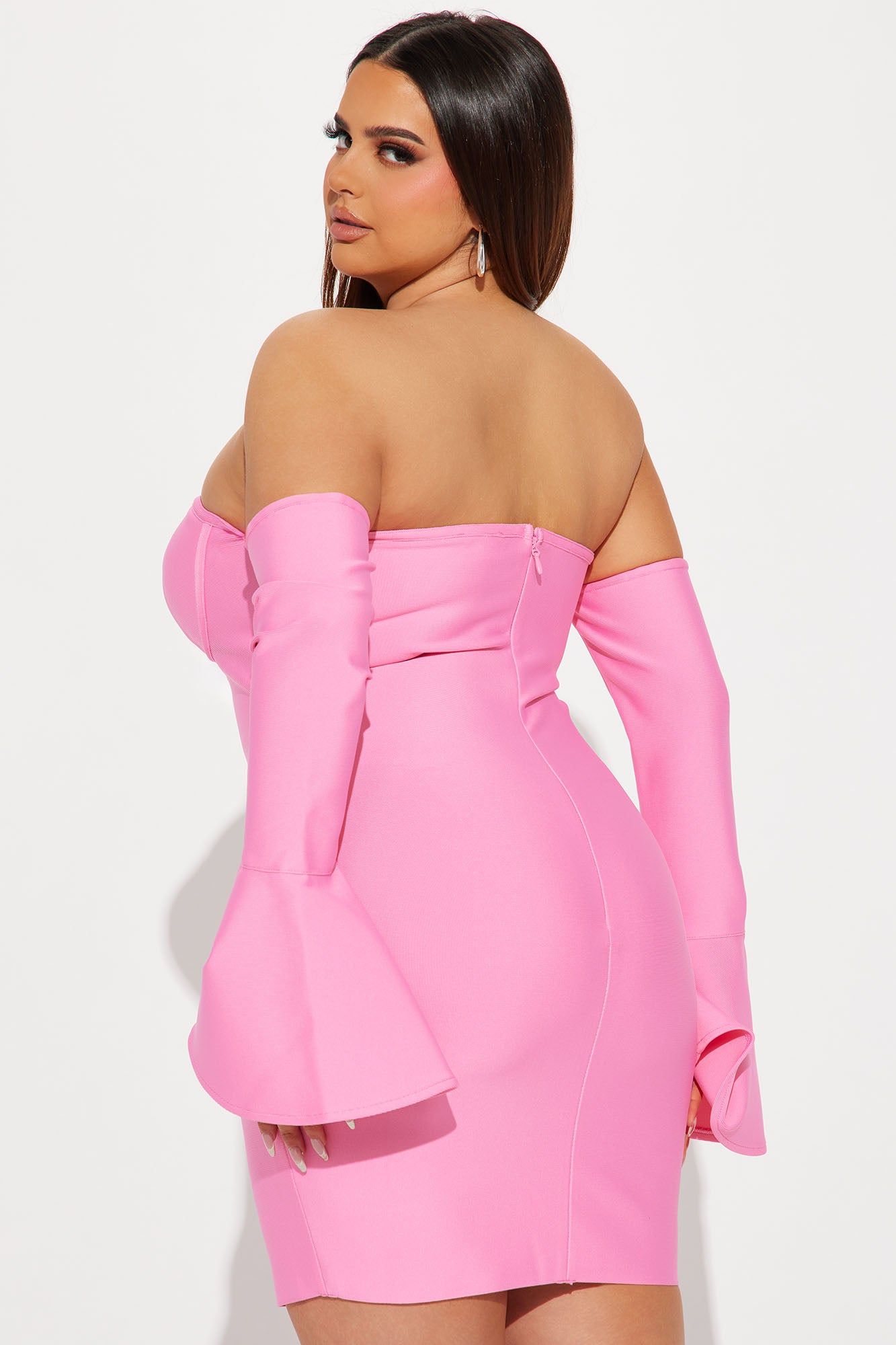 Andrea Bandage Mini Dress - Pink sold by Fashion Nova product image thumbnail 6