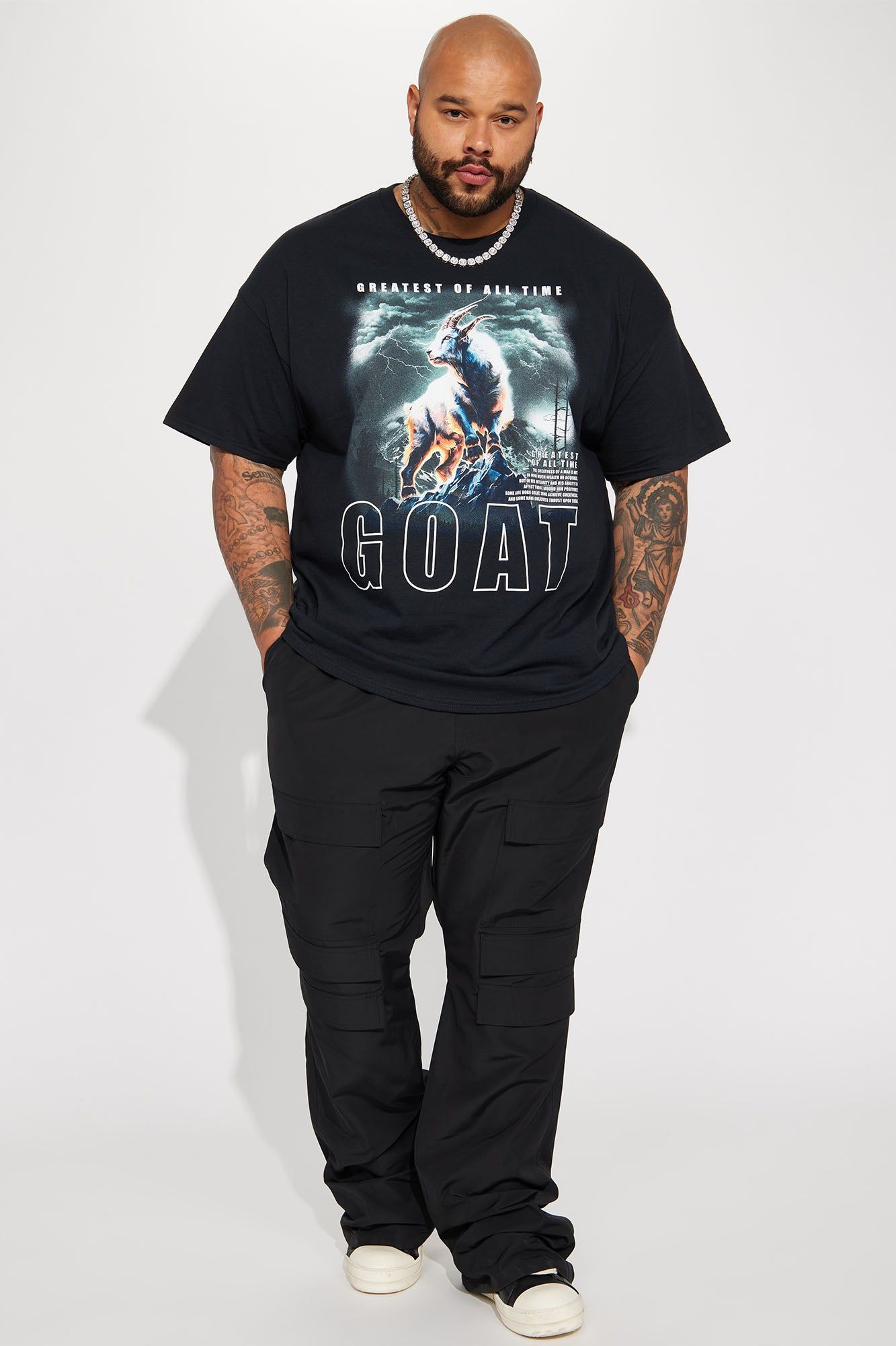 Goat Hill Short Sleeve Tee - Black sold by Fashion Nova product image thumbnail 5