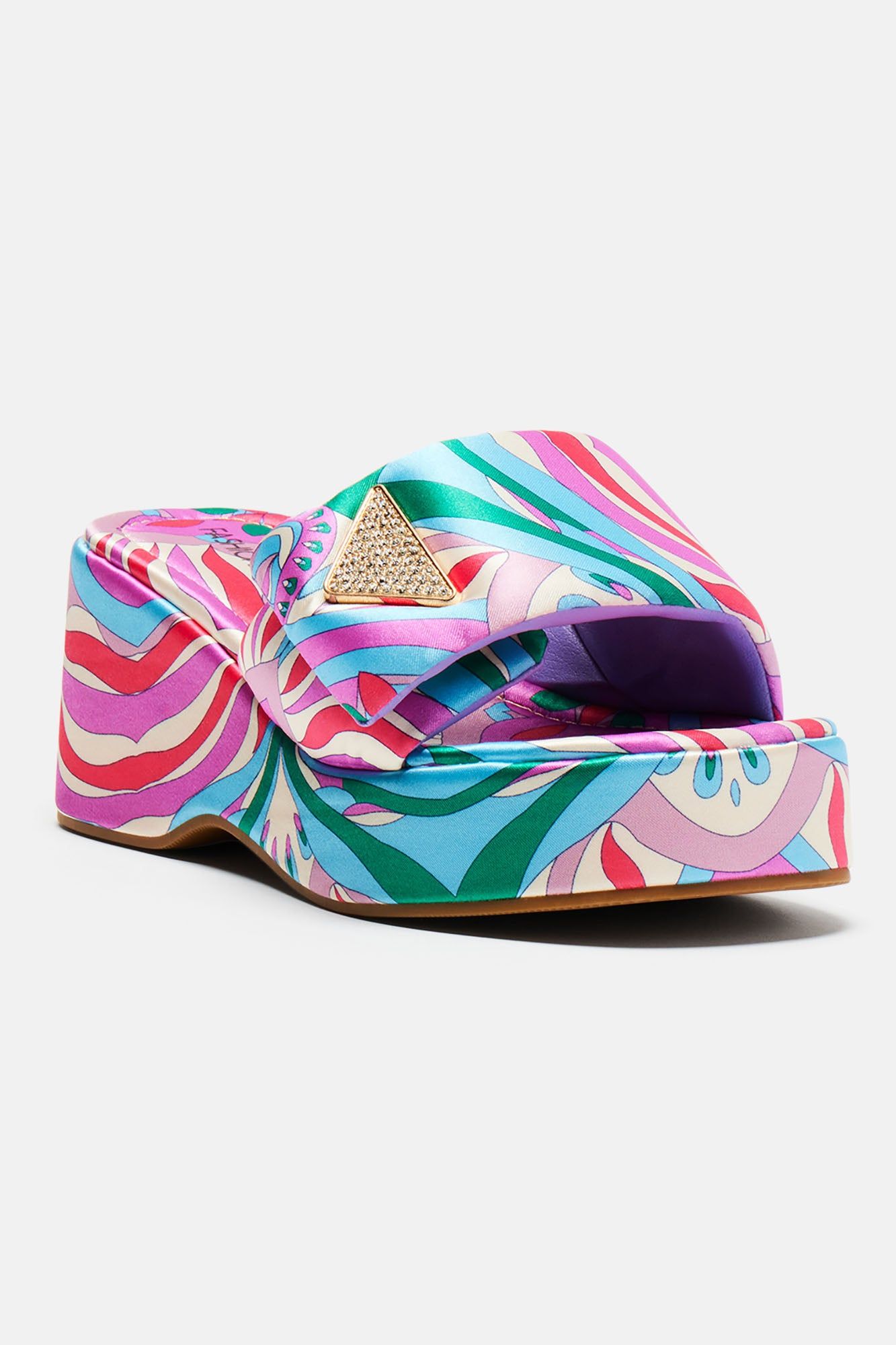 Ain't It Fun Wedges - Multi Color sold by Fashion Nova product image thumbnail 3