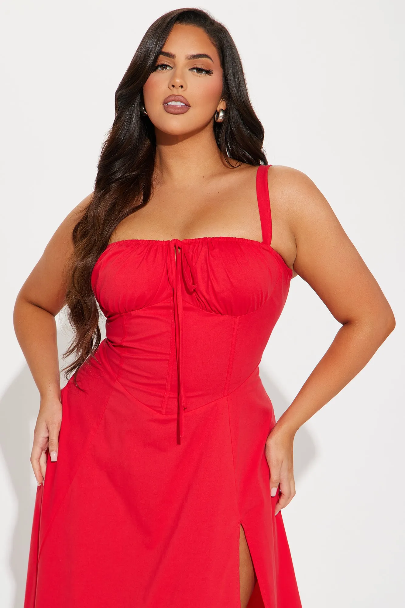 Juniper Midi Dress - Red sold by Fashion Nova product image thumbnail 5