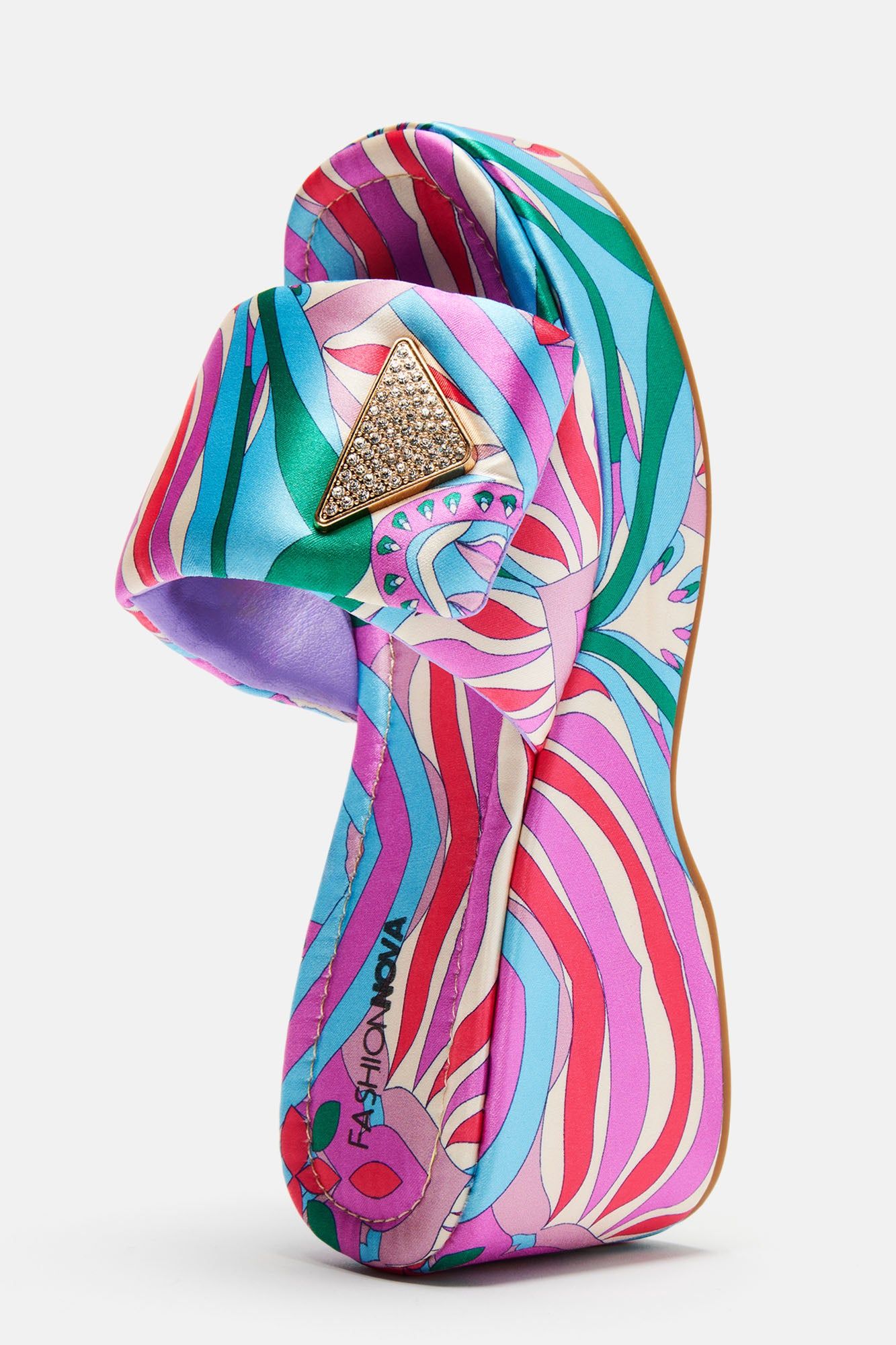 Ain't It Fun Wedges - Multi Color sold by Fashion Nova