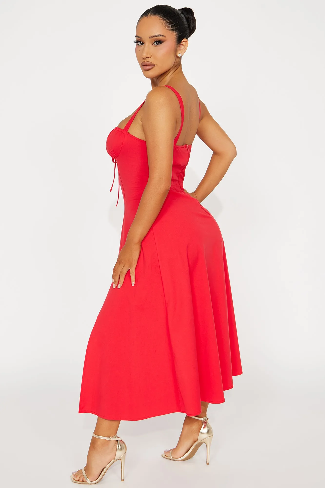 Juniper Midi Dress - Red sold by Fashion Nova product image thumbnail 3