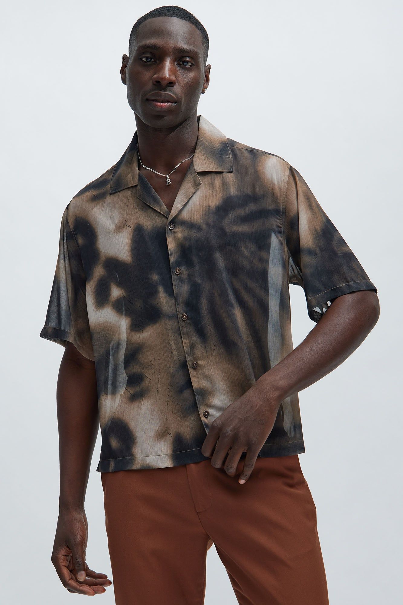 Full Force Shirt - Grey/Black sold by Fashion Nova