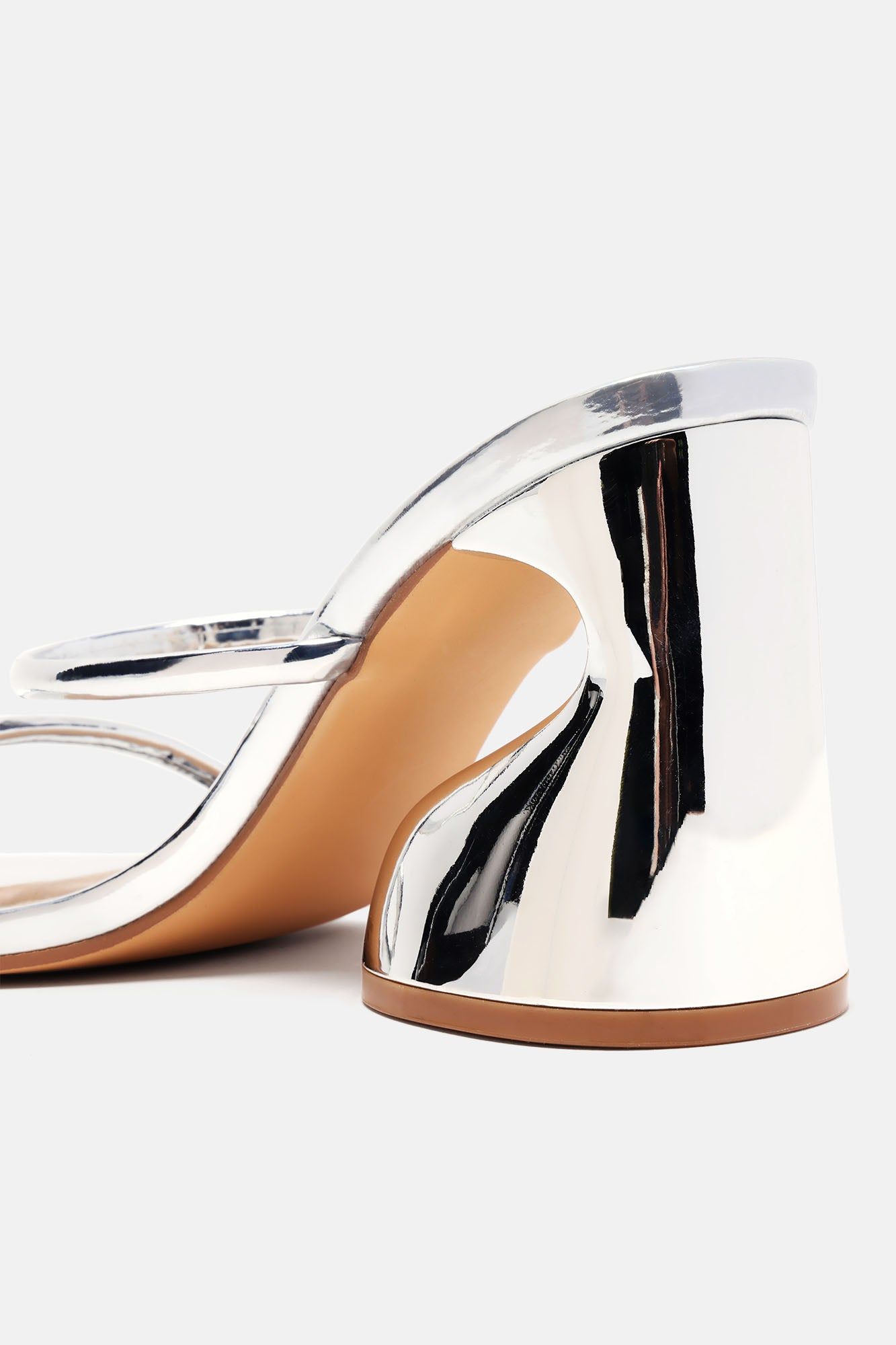 Try Your Luck Novelty Mules - Silver sold by Fashion Nova product image thumbnail 5