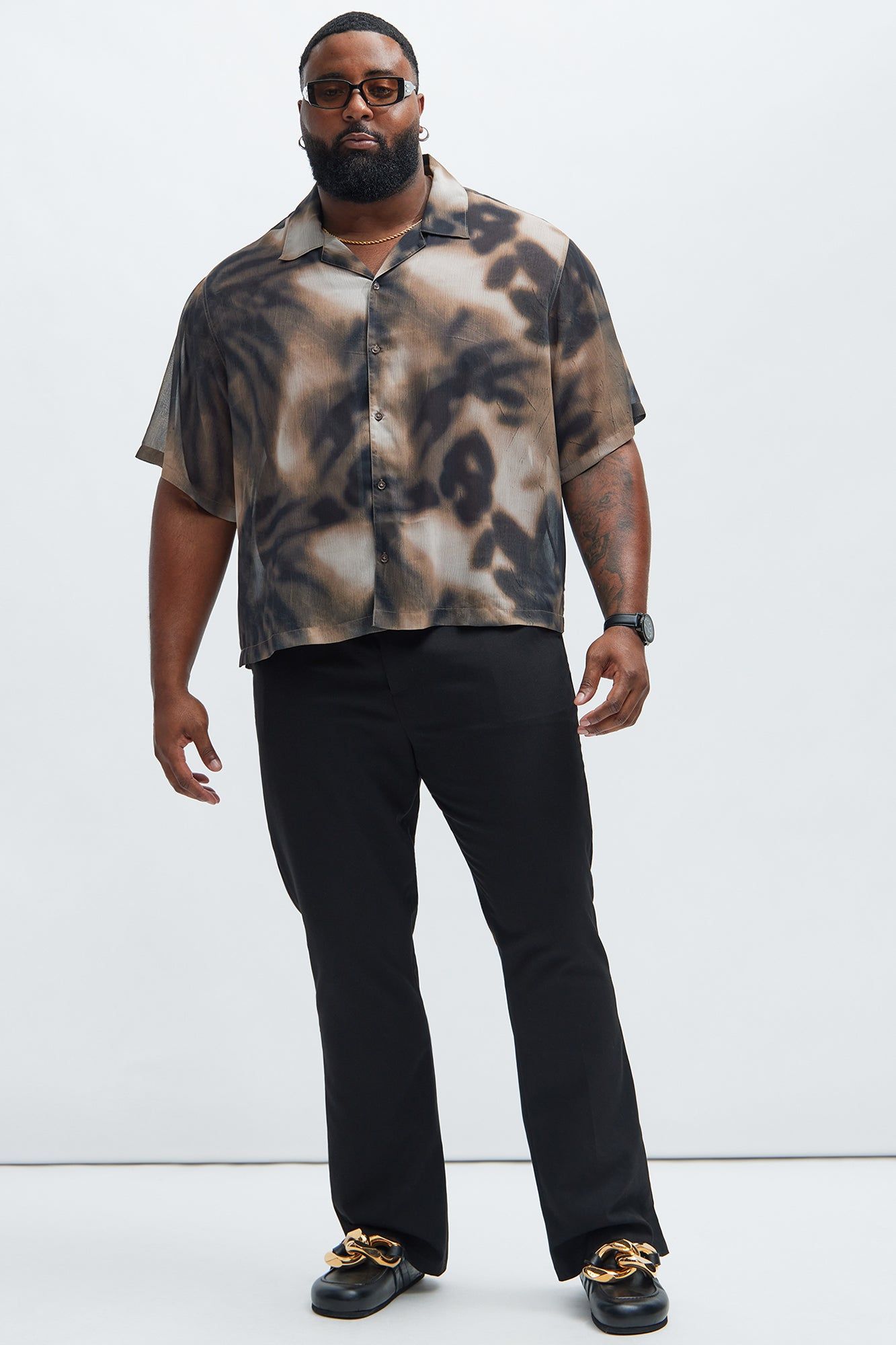 Full Force Shirt - Grey/Black sold by Fashion Nova product image thumbnail 5