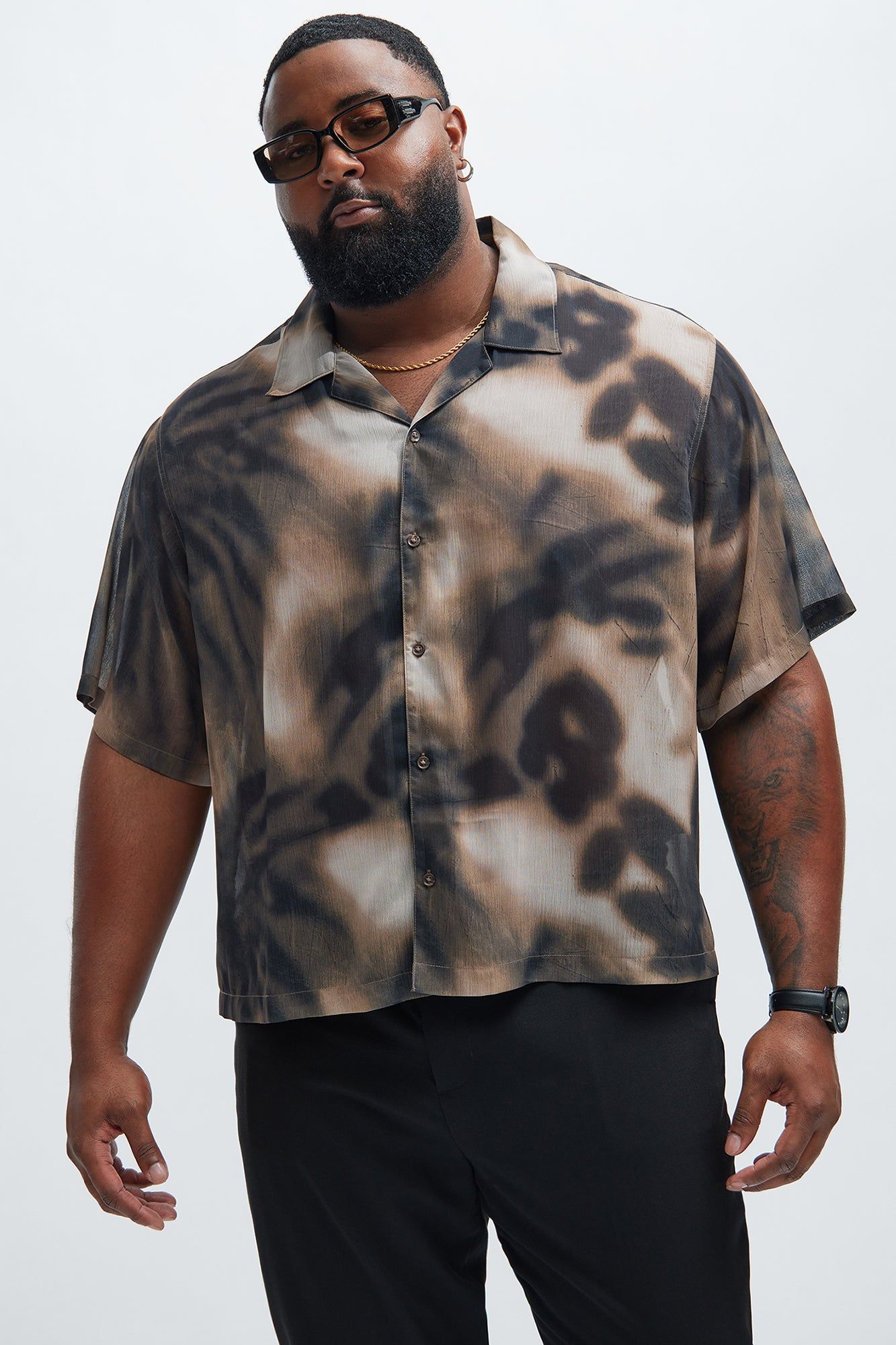 Full Force Shirt - Grey/Black sold by Fashion Nova product image thumbnail 4