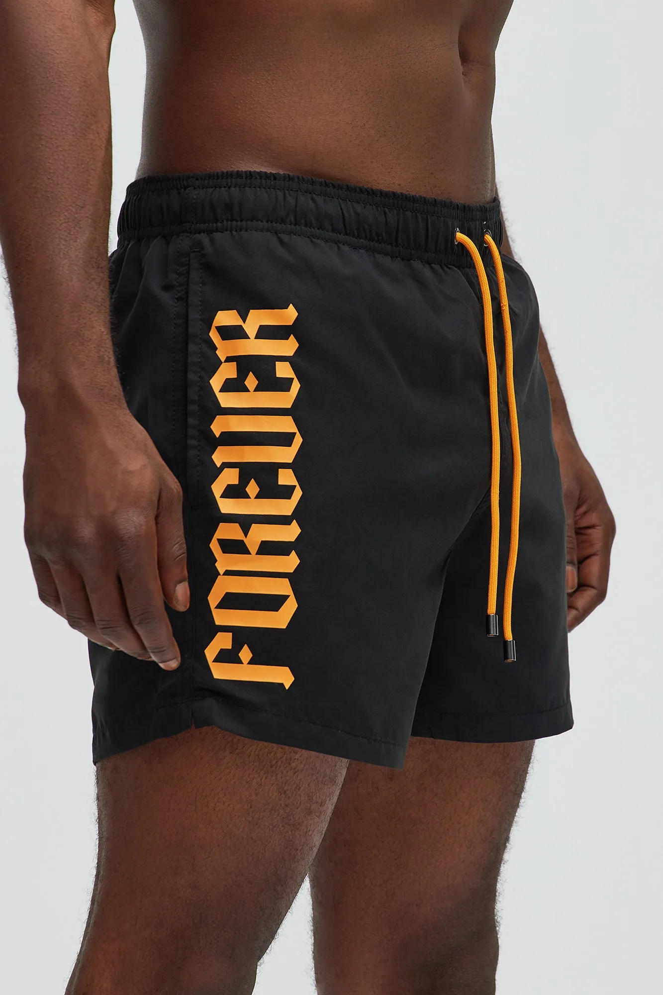 Blessed On Blessed Swim Trunk - Black sold by Fashion Nova product image thumbnail 3