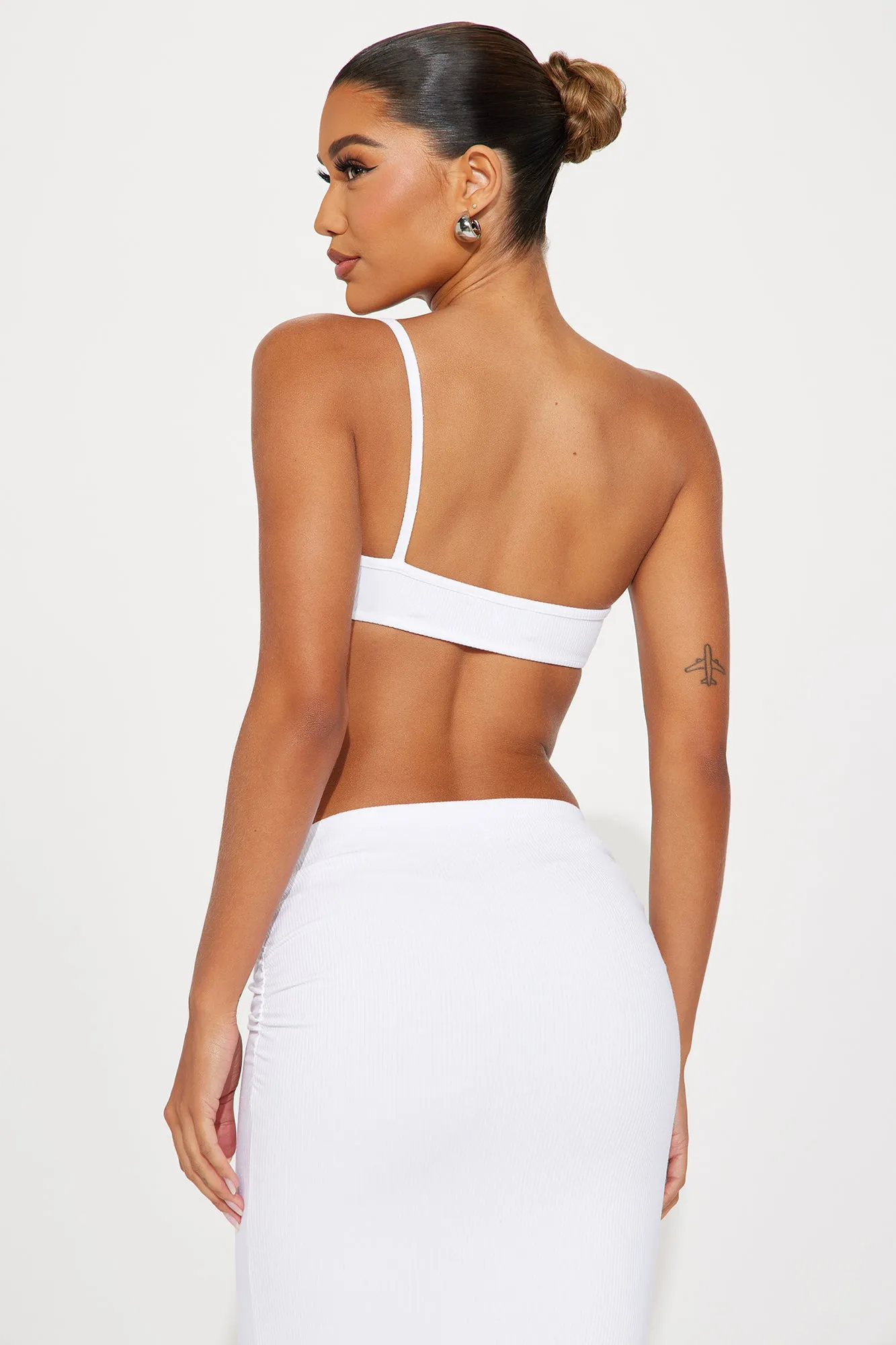 Jodie Snatched Top - White sold by Fashion Nova product image thumbnail 3