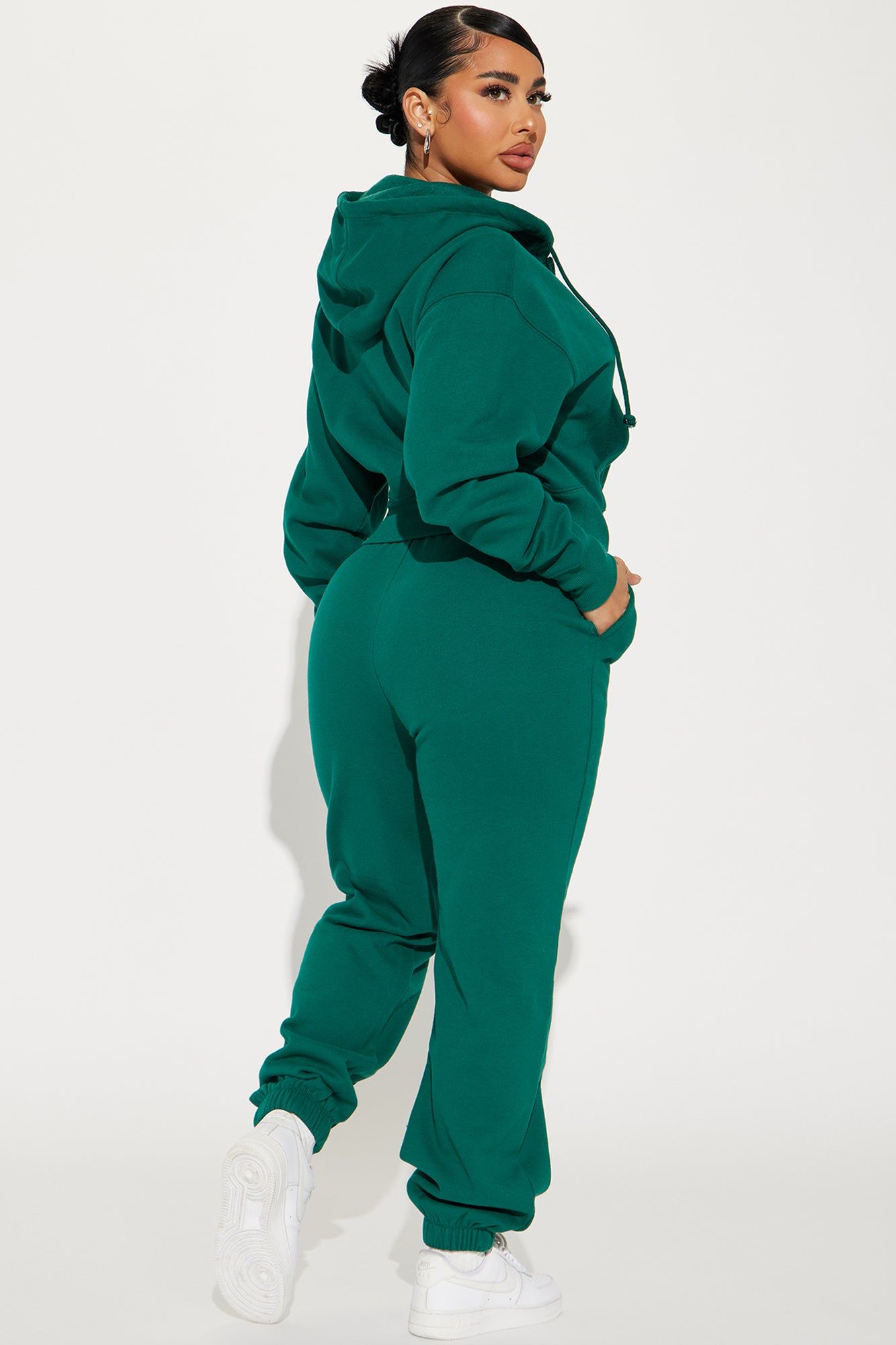 Stayin' In Sweatsuit - Hunter sold by Fashion Nova product image thumbnail 3