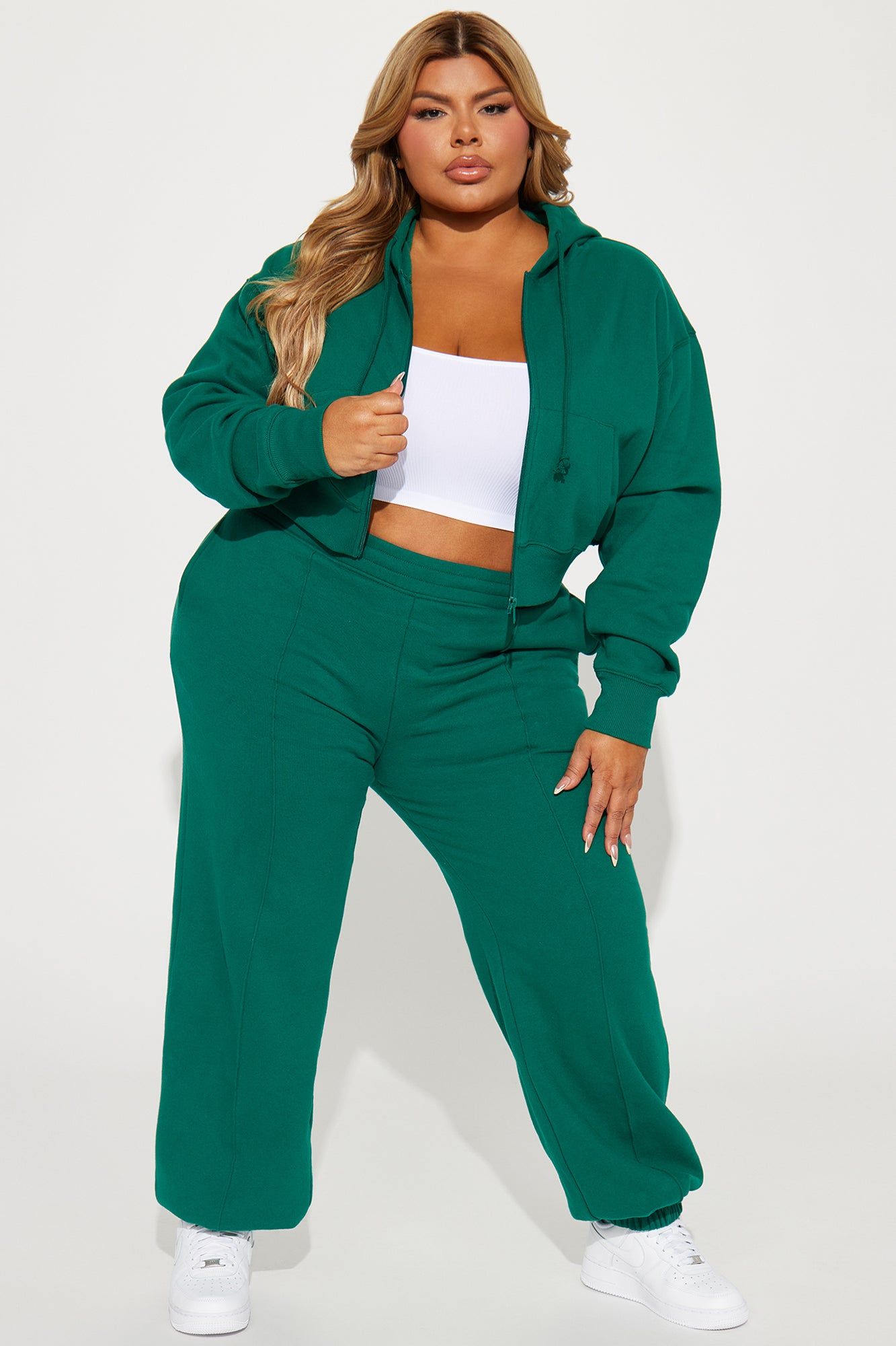 Stayin' In Sweatsuit - Hunter sold by Fashion Nova product image thumbnail 4