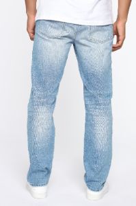 Jeremiah Athletic Jean - Medium Wash sold by Fashion Nova