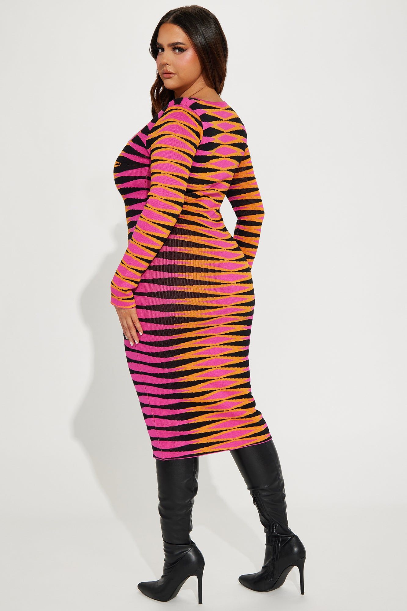 Isabelle Sweater Midi Dress - Pink sold by Fashion Nova product image thumbnail 6