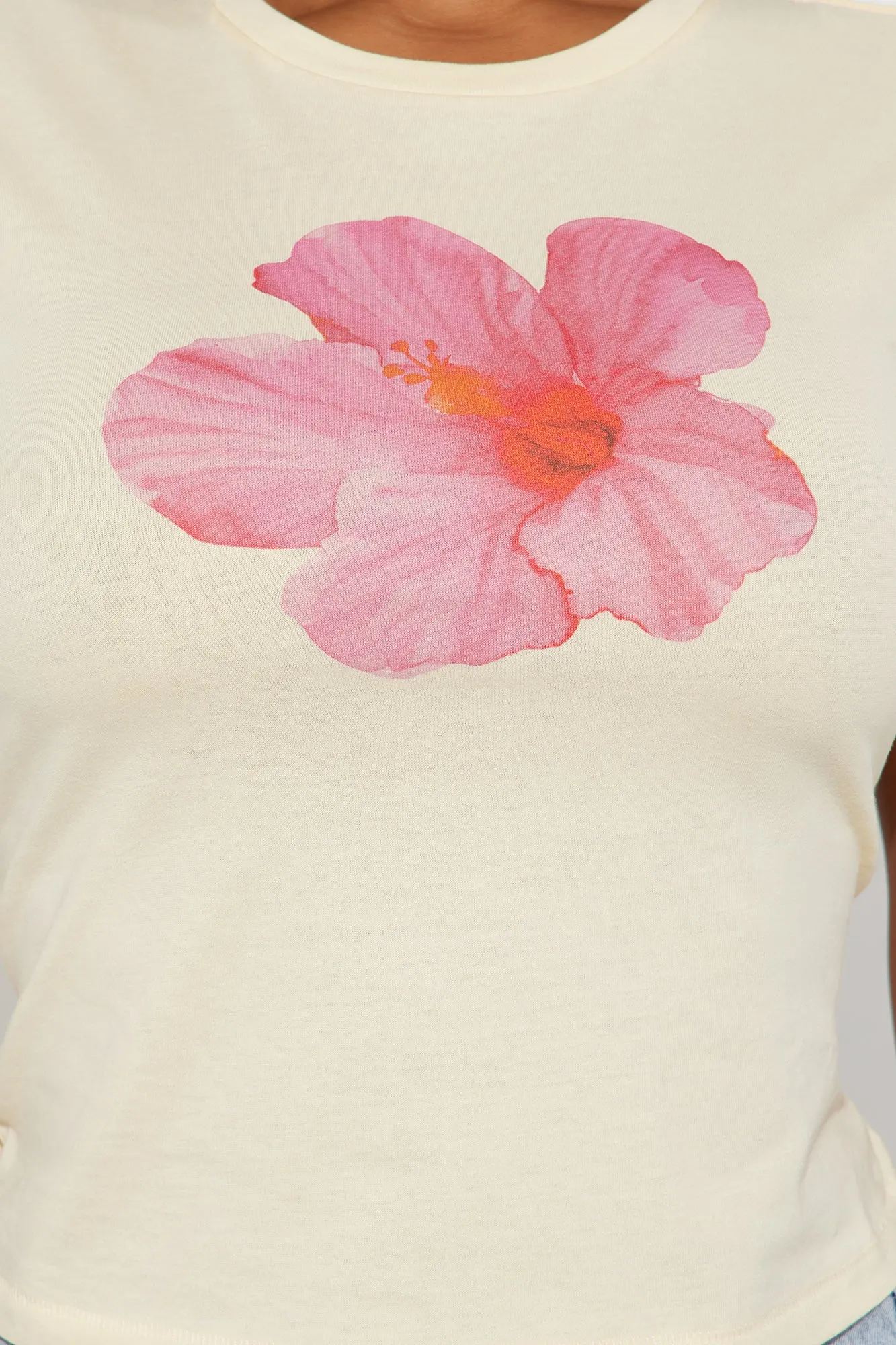 Hibiscus Honey Tee - Yellow sold by Fashion Nova product image thumbnail 3
