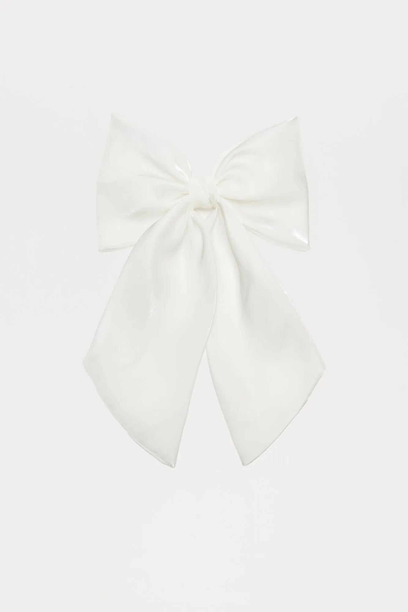Sophia Hair Bow - White sold by Fashion Nova product image thumbnail 2