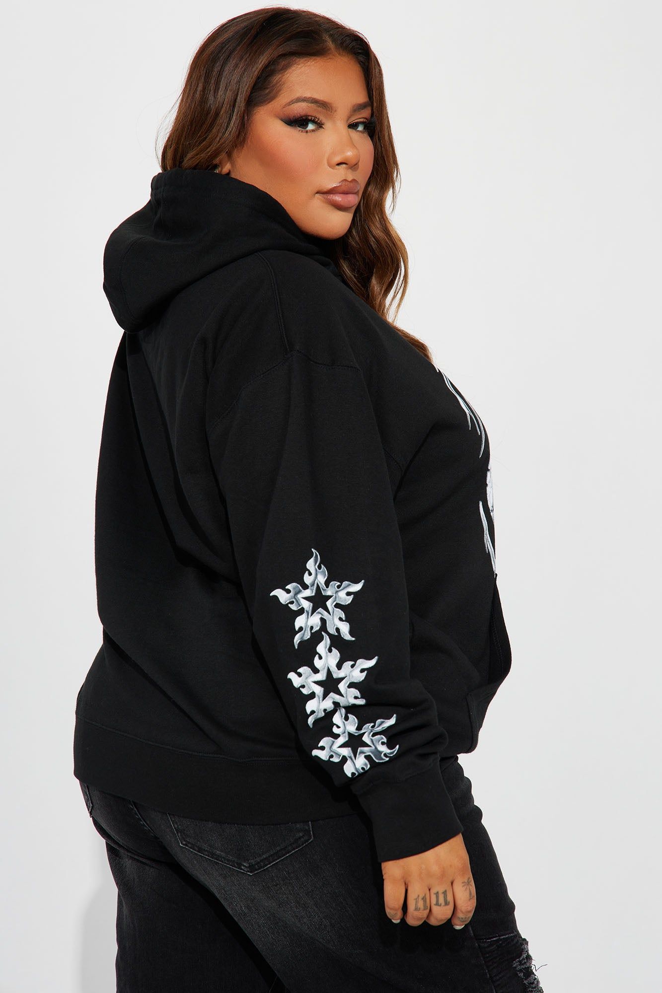 Resilience Chrome Hoodie - Black sold by Fashion Nova product image thumbnail 9