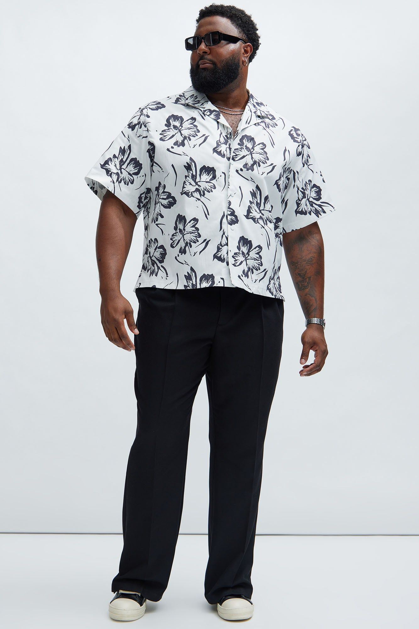 Kingsley Shirt - White/combo sold by Fashion Nova product image thumbnail 5