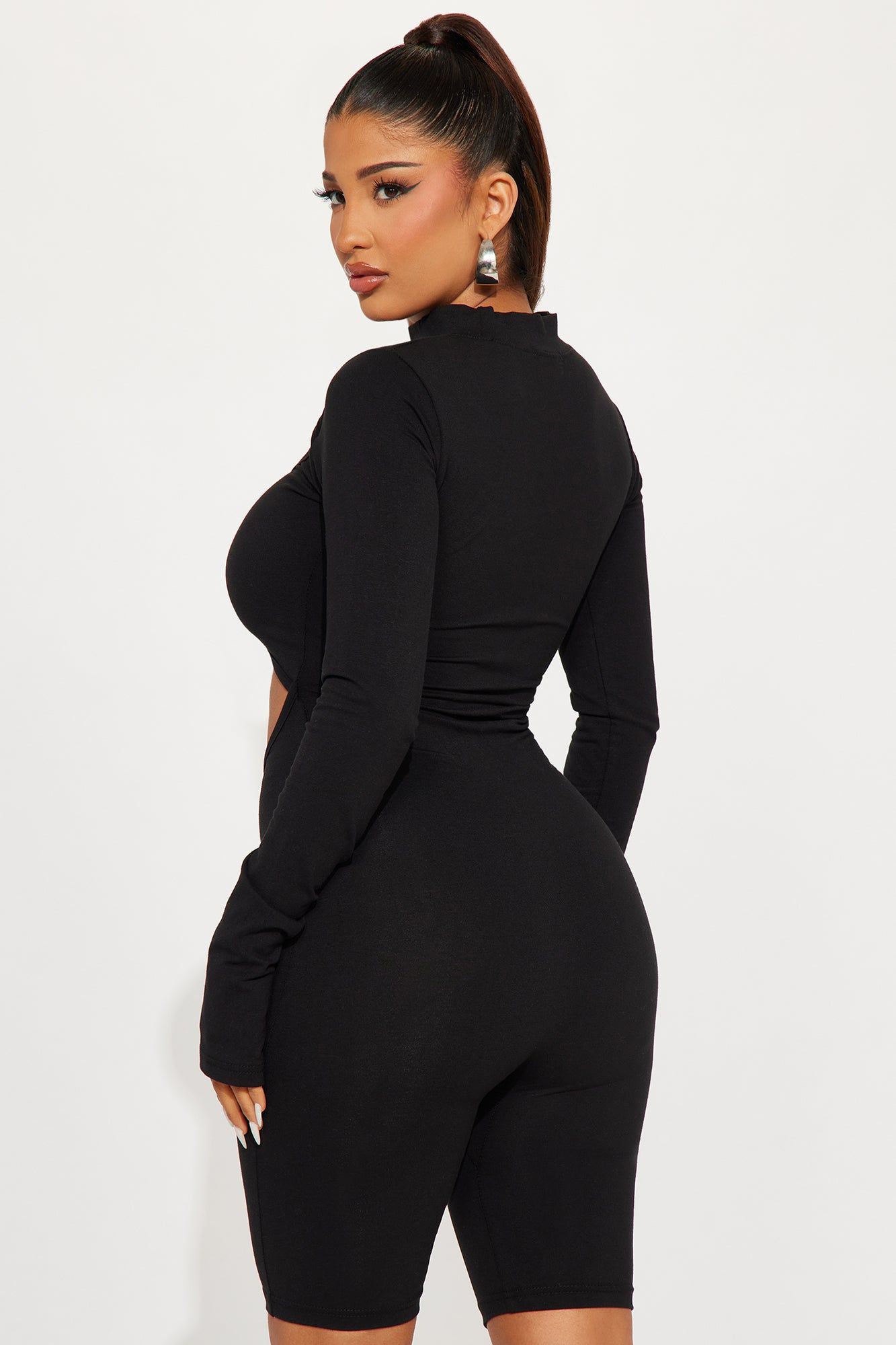 Don't Bother Me Romper - Black sold by Fashion Nova product image thumbnail 3